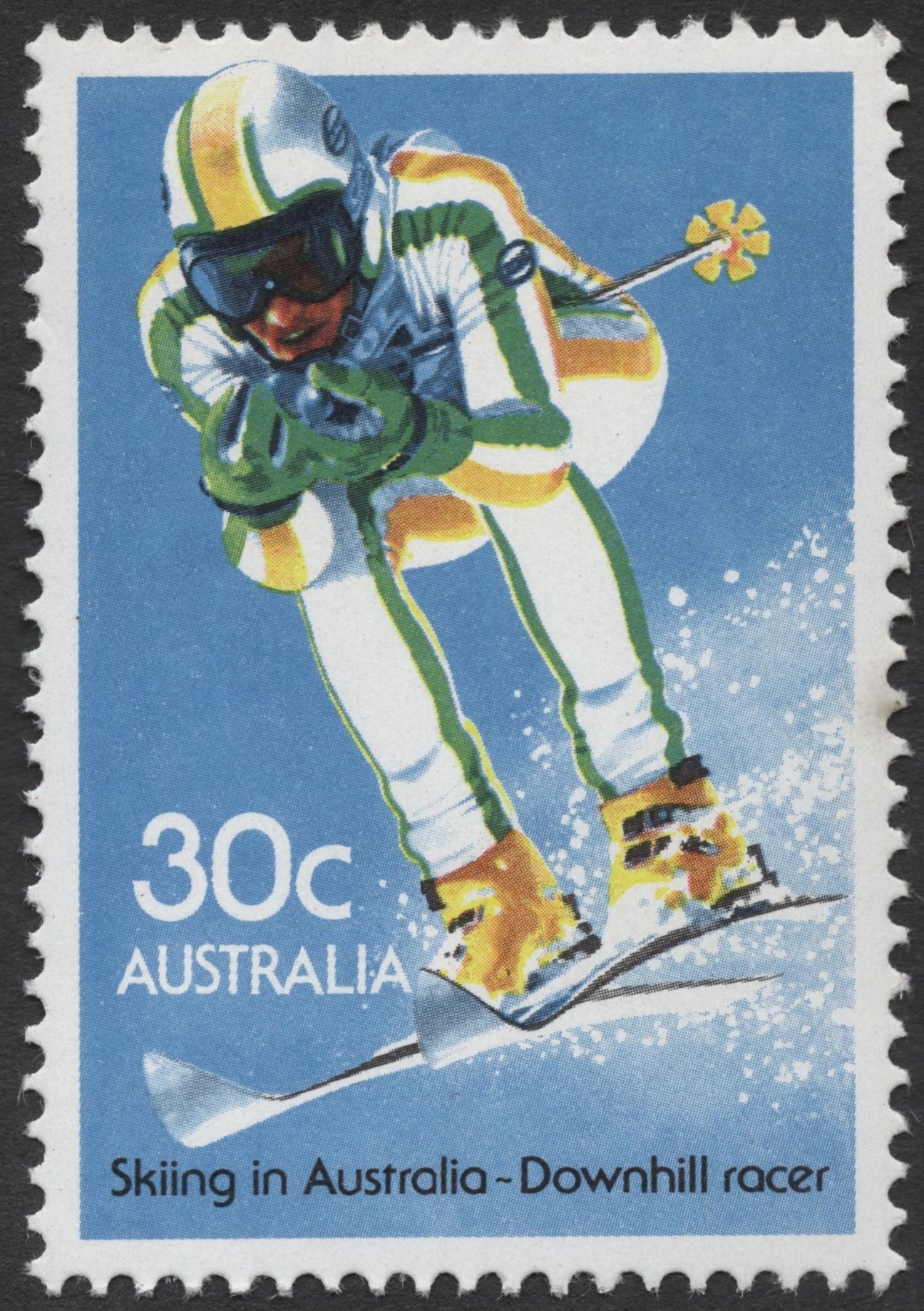 SCG1235 - Australia 1985 Skiing in Australia – Freestyle & Downhill Stamps