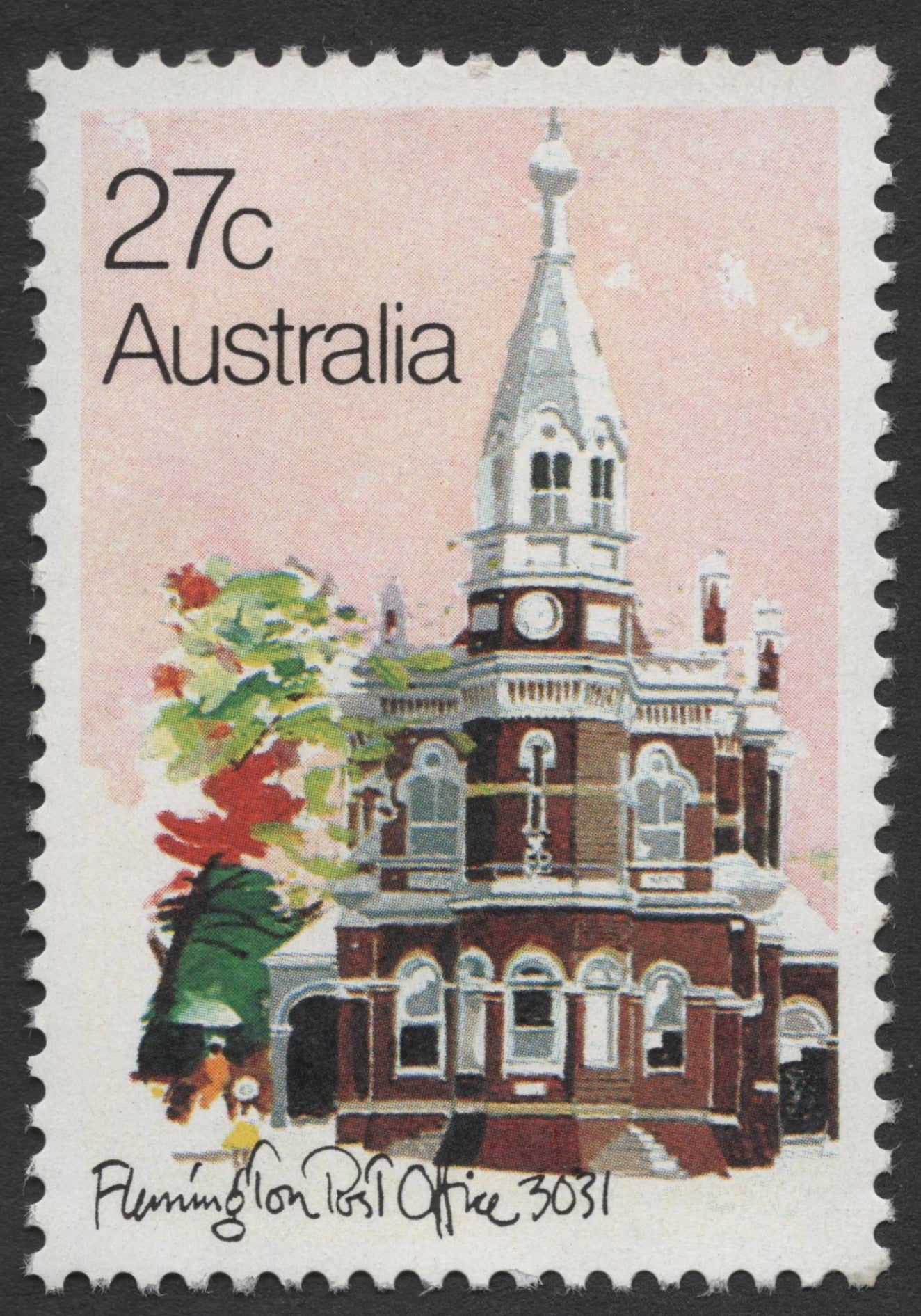 SCG1236 - Australia 1982 Historic Post Offices – 27c Stamp Set
