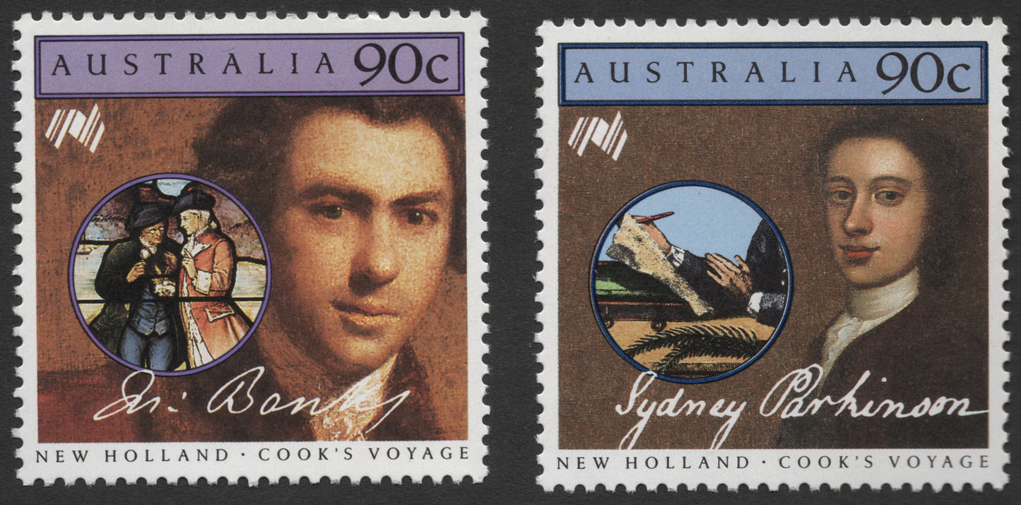 SCG1232 - Australia 1986 – Cook’s Voyage: Joseph Banks & Sydney Parkinson