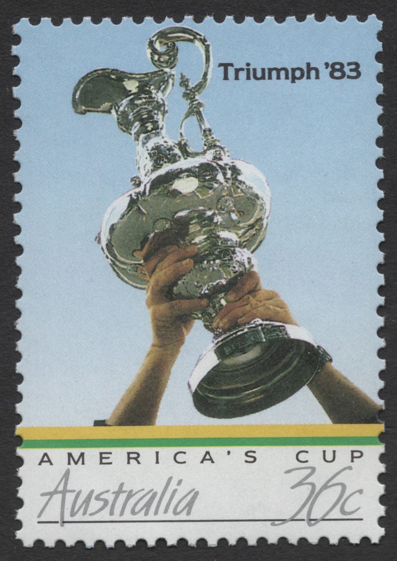 SCG1231 - Australia 1983 America’s Cup Victory – Triumph ’83 Stamp Pair