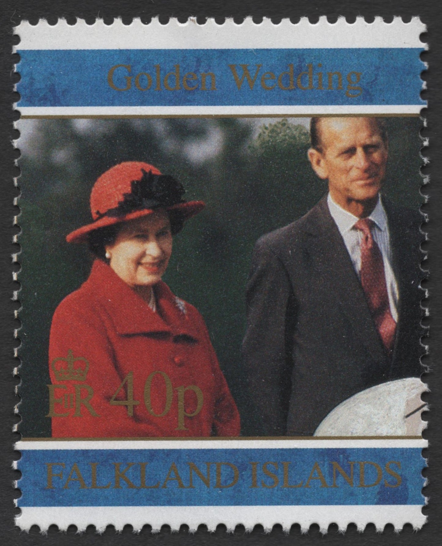 SCG1233 - Falkland Islands 1997 Golden Wedding Anniversary Stamps