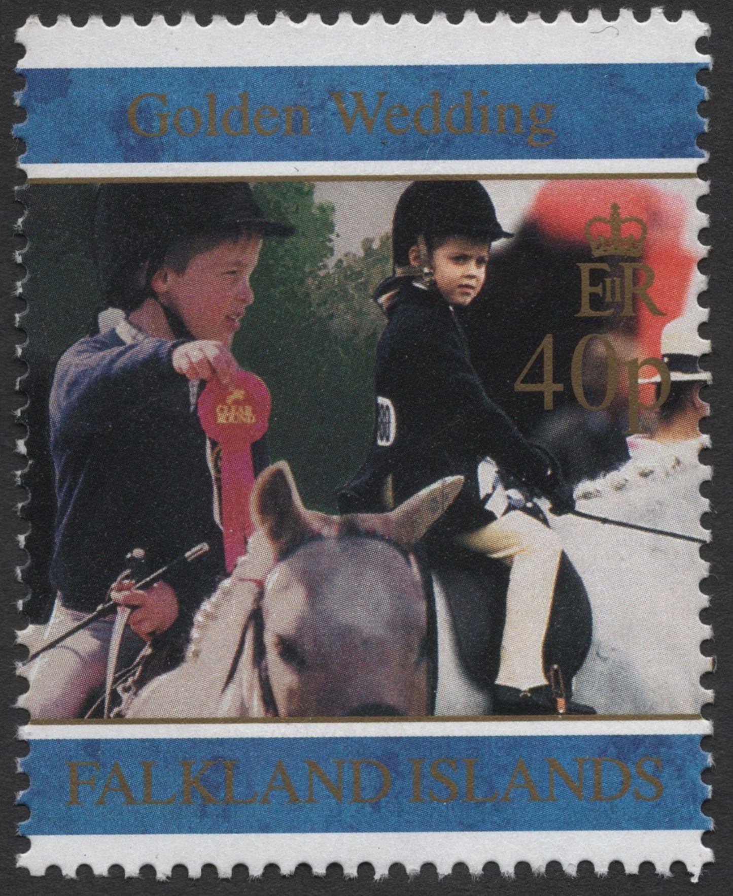 SCG1233 - Falkland Islands 1997 Golden Wedding Anniversary Stamps