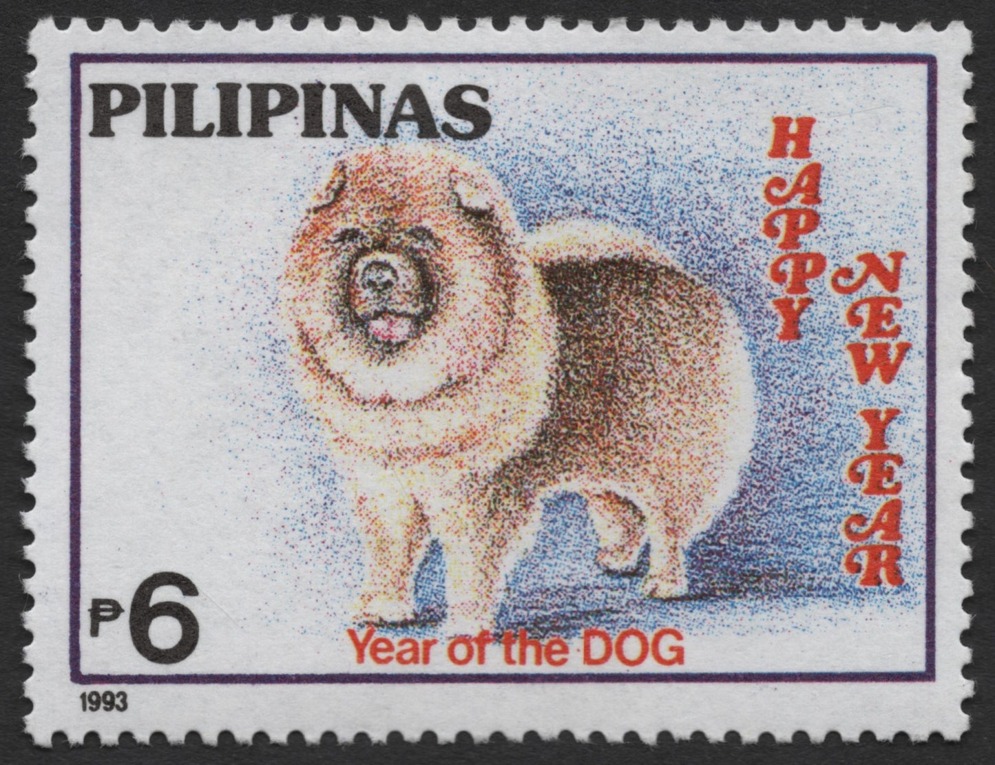 SCG1297 - Philippines 1993 – Year of the Dog (Chow Chow Issue)