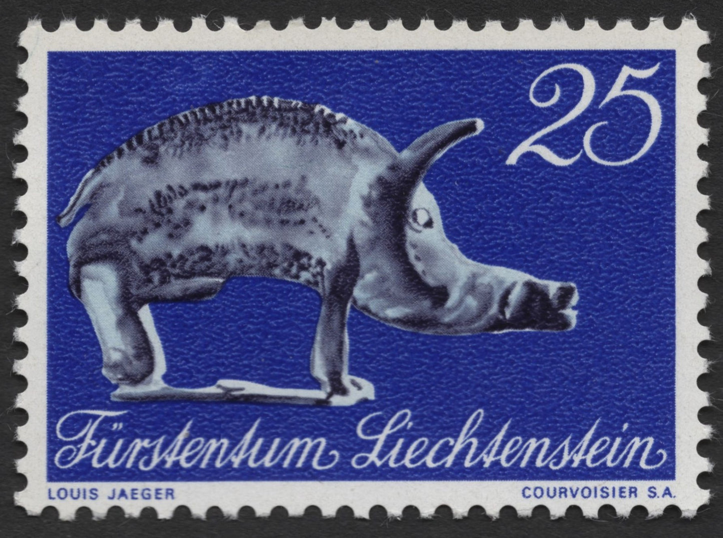 SCG1298 - Liechtenstein Wildlife Series – Aardvark Illustration