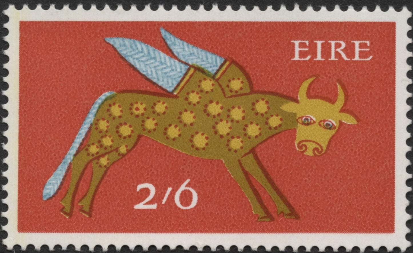 SCG1306 - Éire Mythical Beast – 2s6d Winged Bull Design
