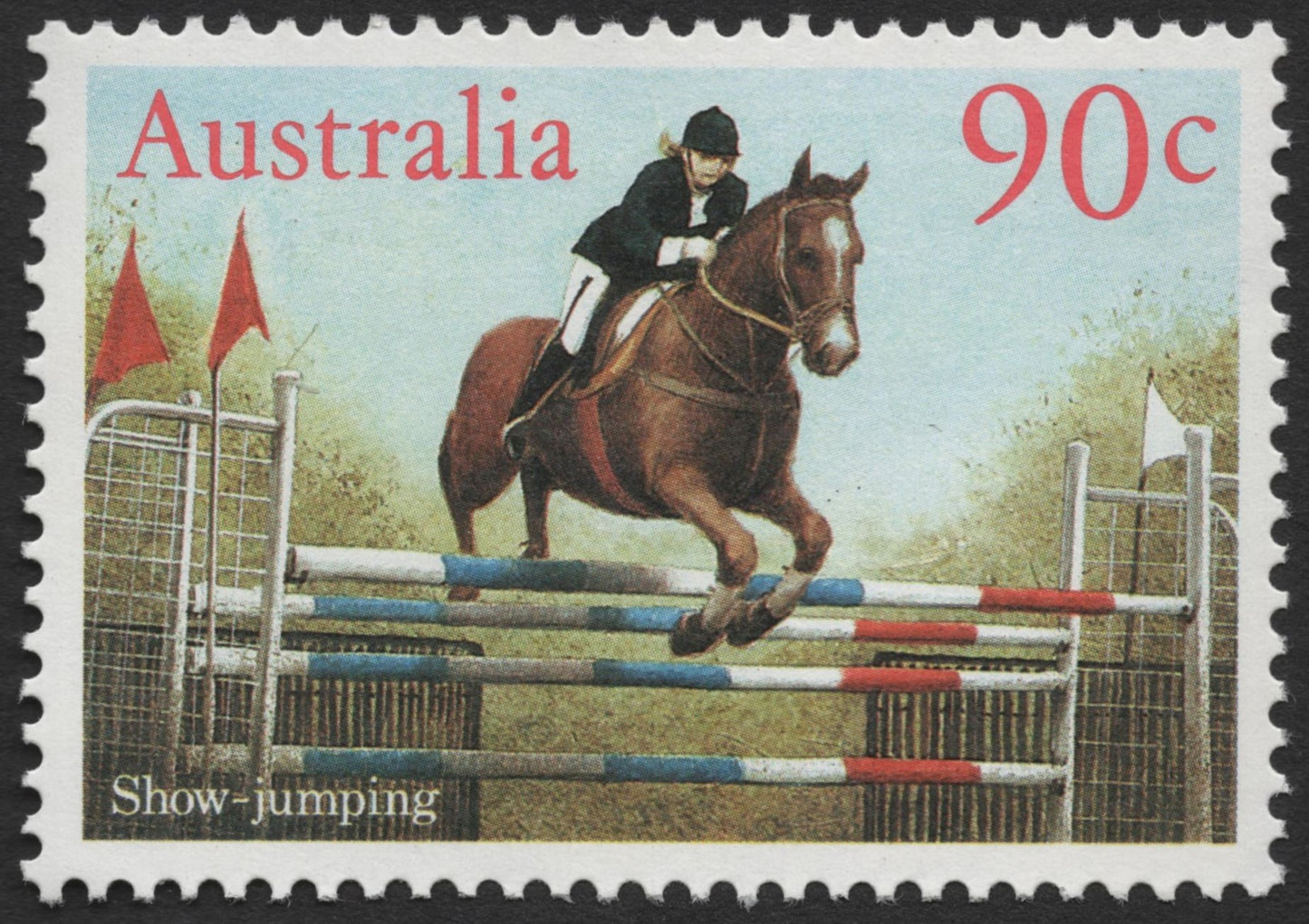 SCG1269 - Australia – Show Jumping Stamp