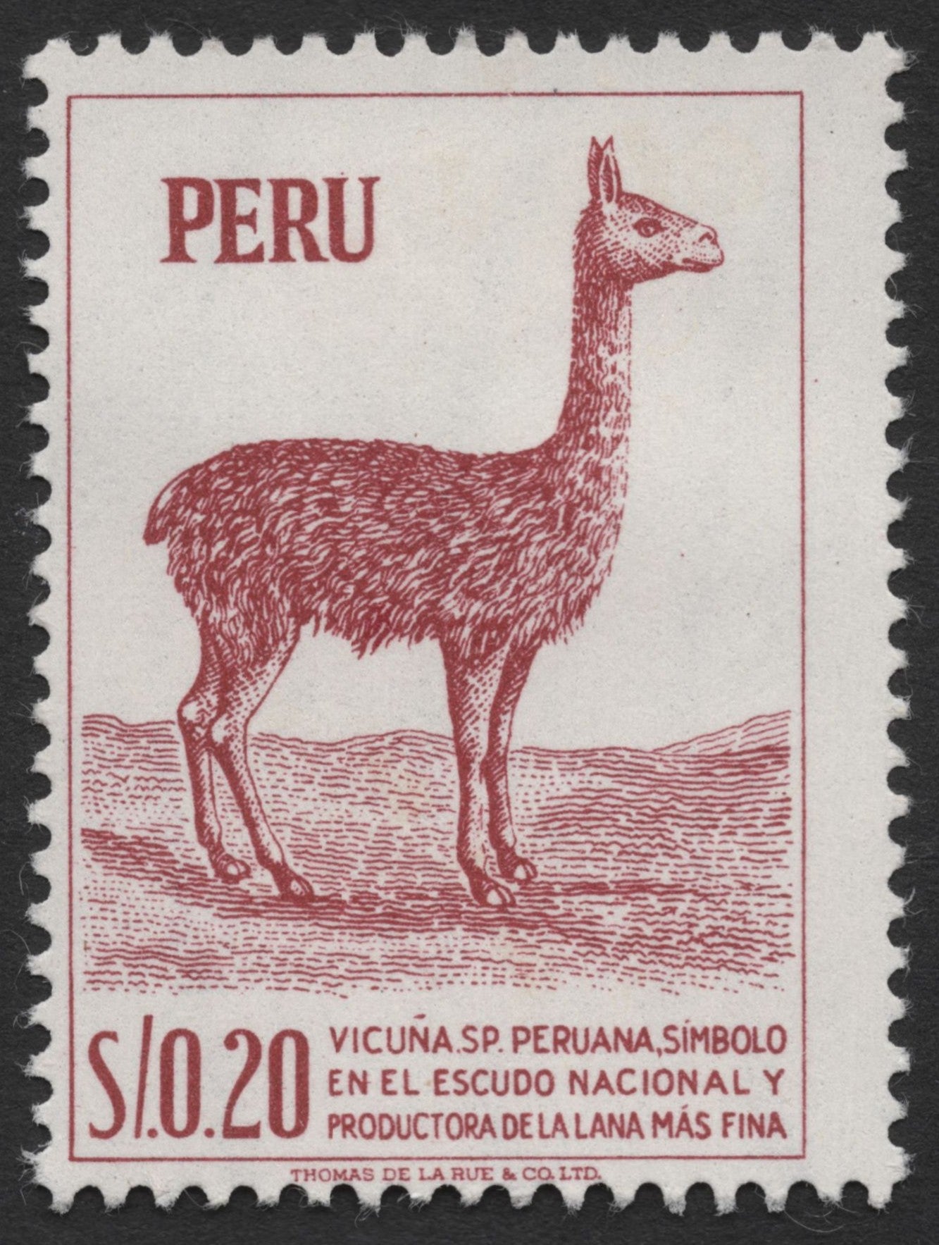 SCG1290 - Peru – Vicuña: Wool and National Pride Issue