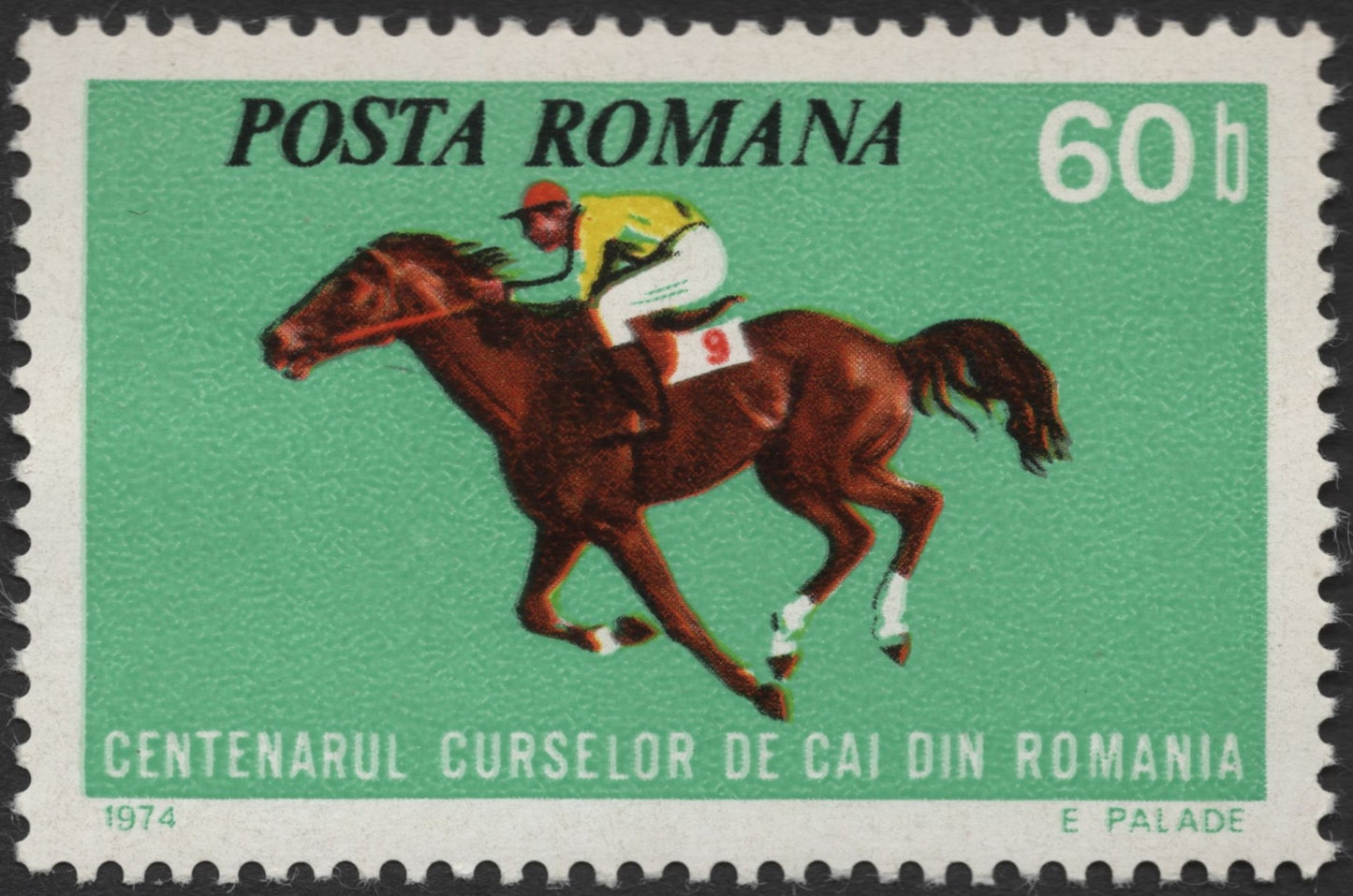 SCG1278 - Romania 1974 – Centenary of Horse Racing