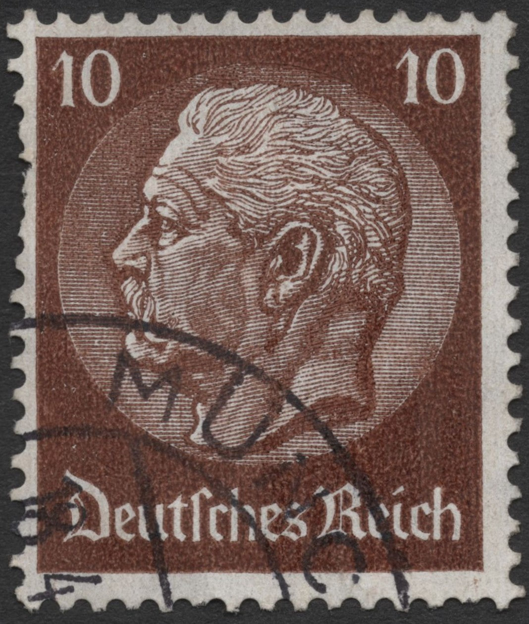 SCG1542 - Germany 1934 - Hindenburg – Brown (Used)