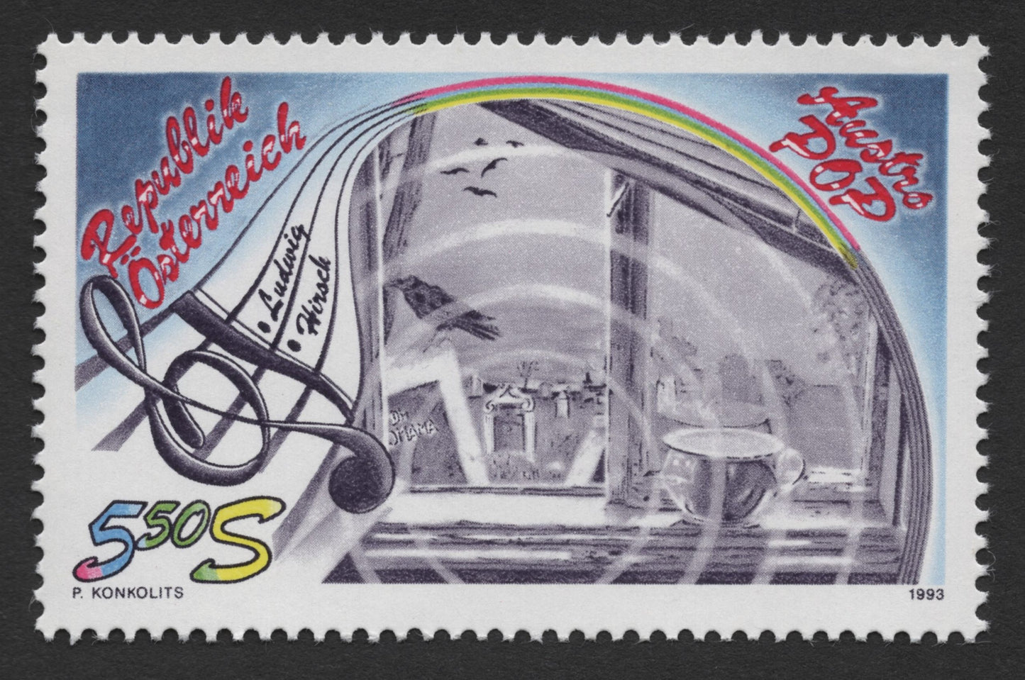 SCG1563 - Austria 1993 – Tribute to Austro-Pop Icon Ludwig Hirsch