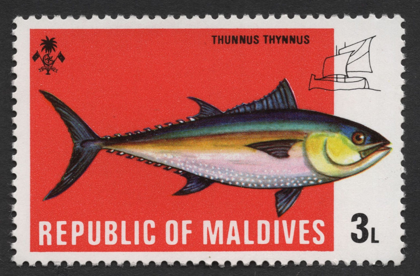 SCG1670 - Maldives Marine Fish Series – 4 Stamp Set