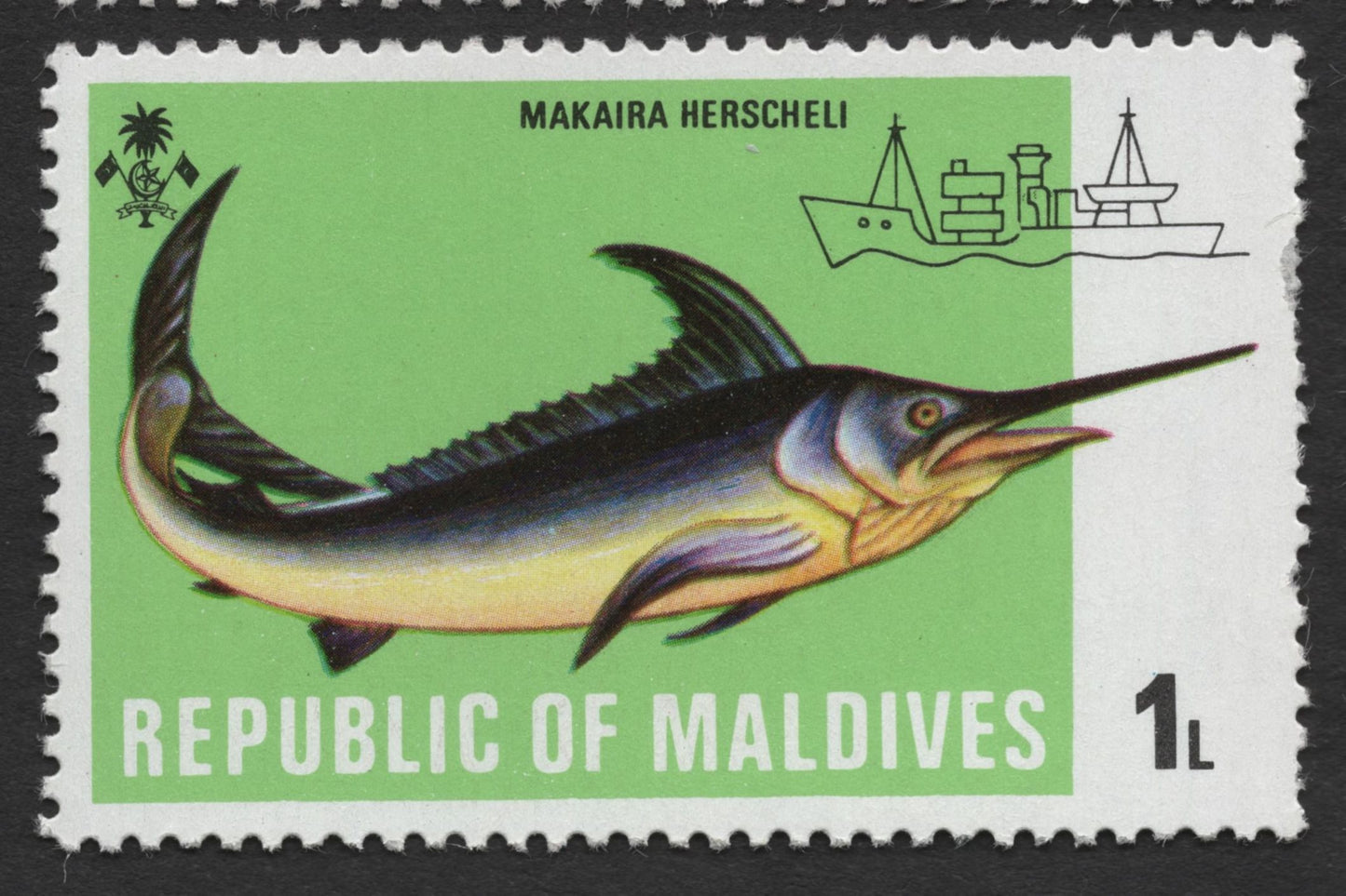 SCG1670 - Maldives Marine Fish Series – 4 Stamp Set