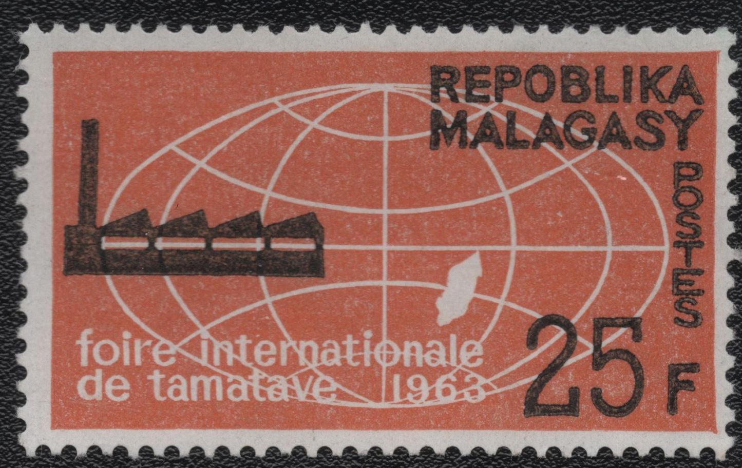 SCG1728 - Madagascar 1963 – Tamatave International Trade Fair