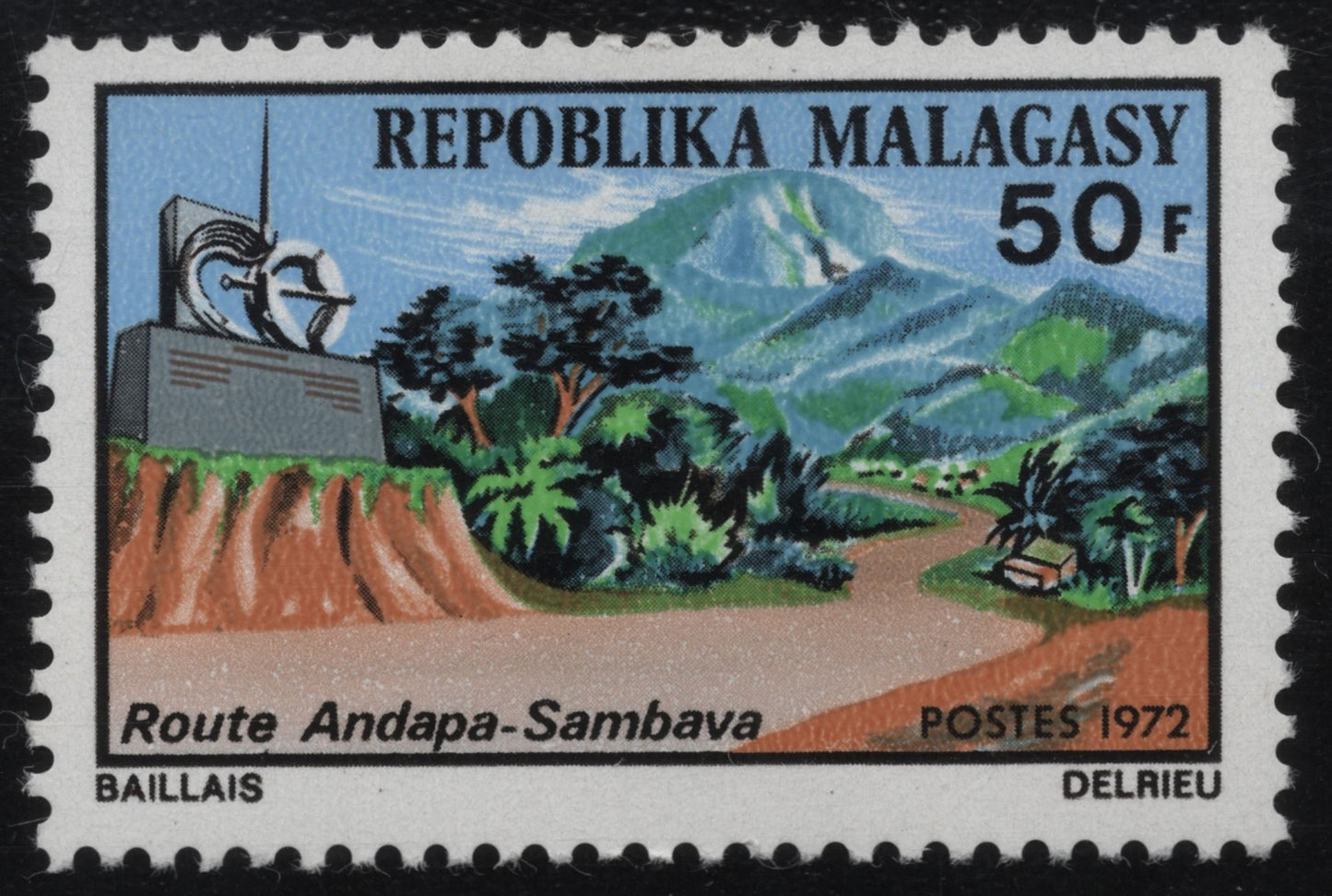 SCG1734 - Madagascar 1972 – Route Andapa-Sambava Scenic Highway