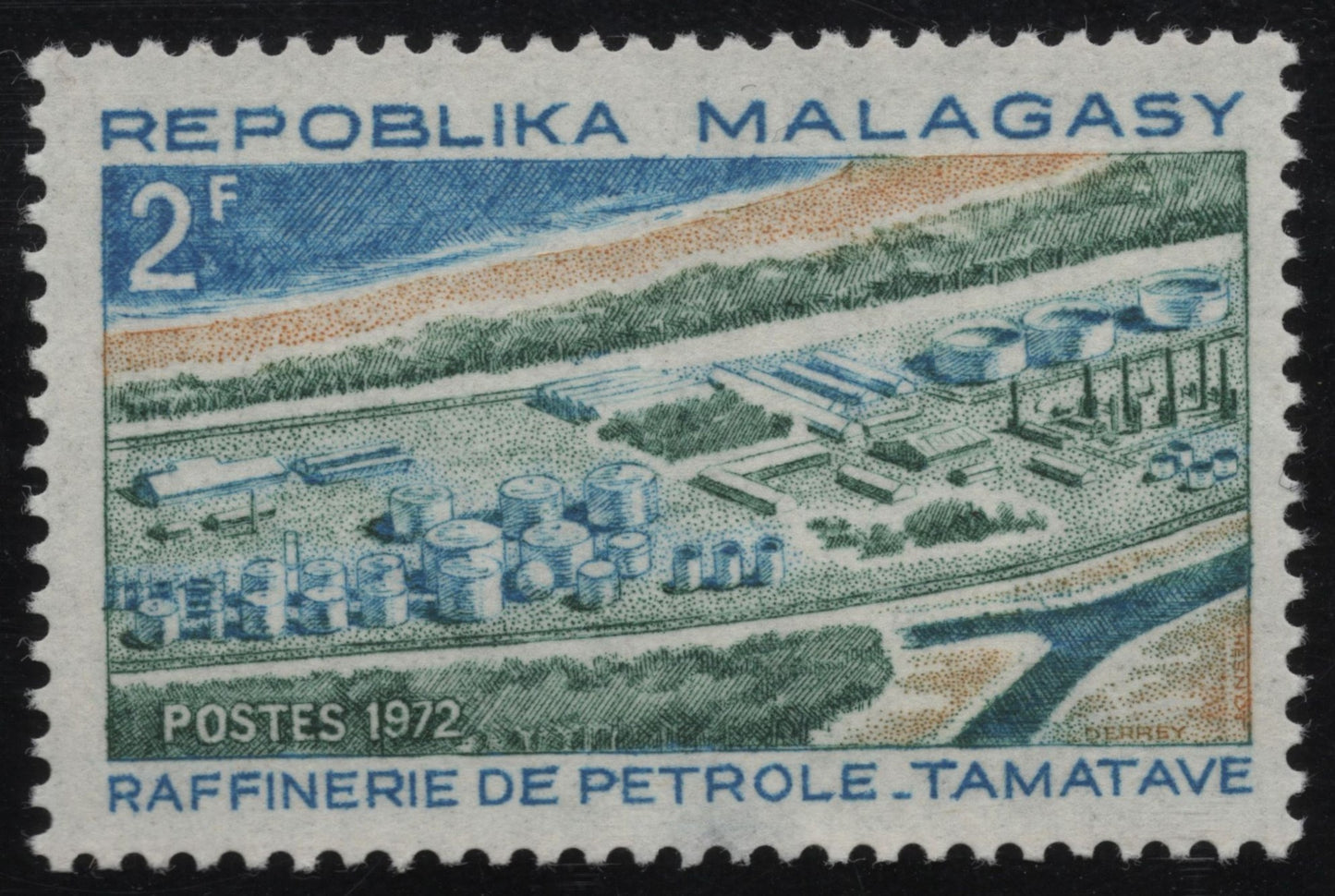 SCG1736 - Madagascar 1972 – Tamatave Oil Refinery