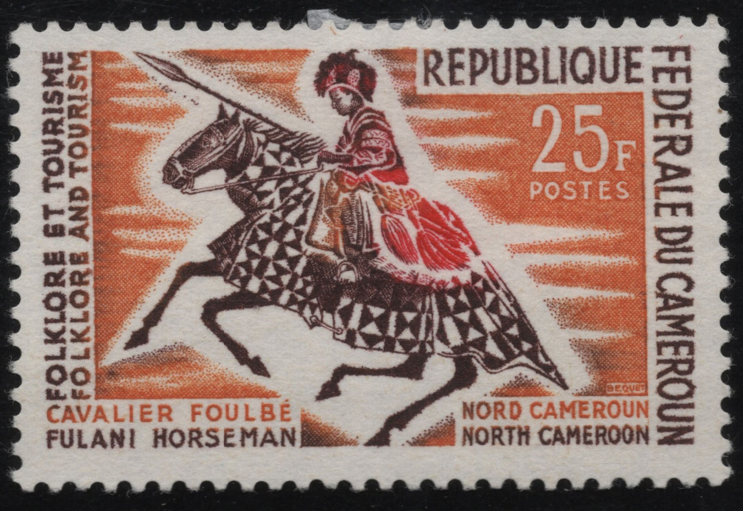 SCG1737 - Cameroon – Fulani Horseman of North Cameroon
