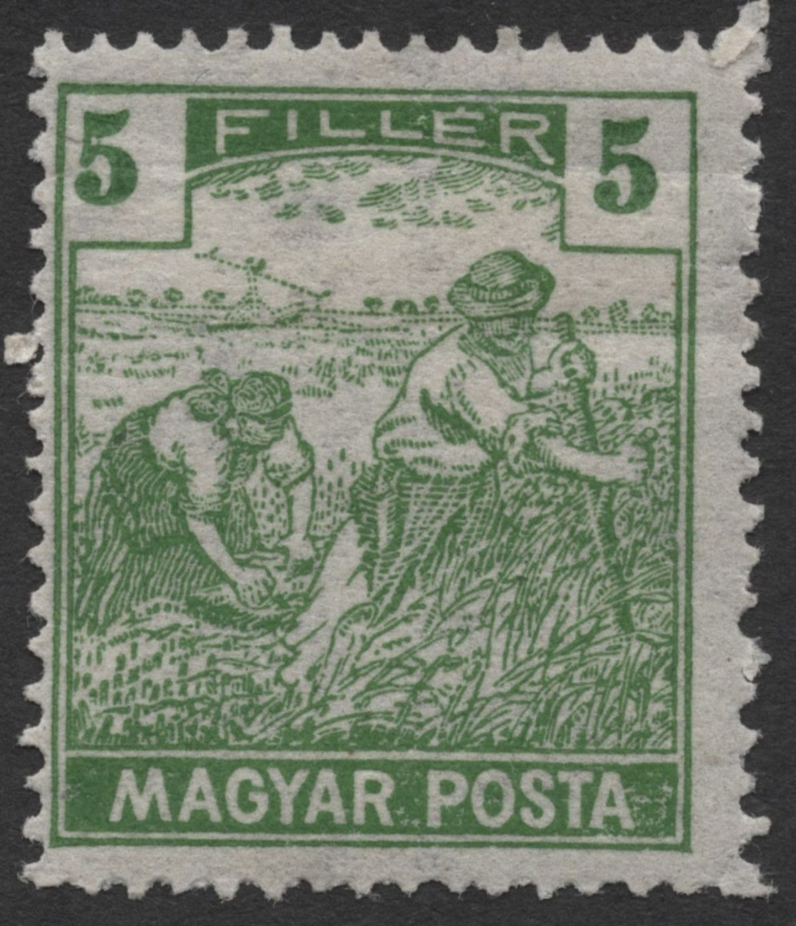 SCG1798 - Classic Hungarian Wheat Harvest Stamps – Early 20th Century