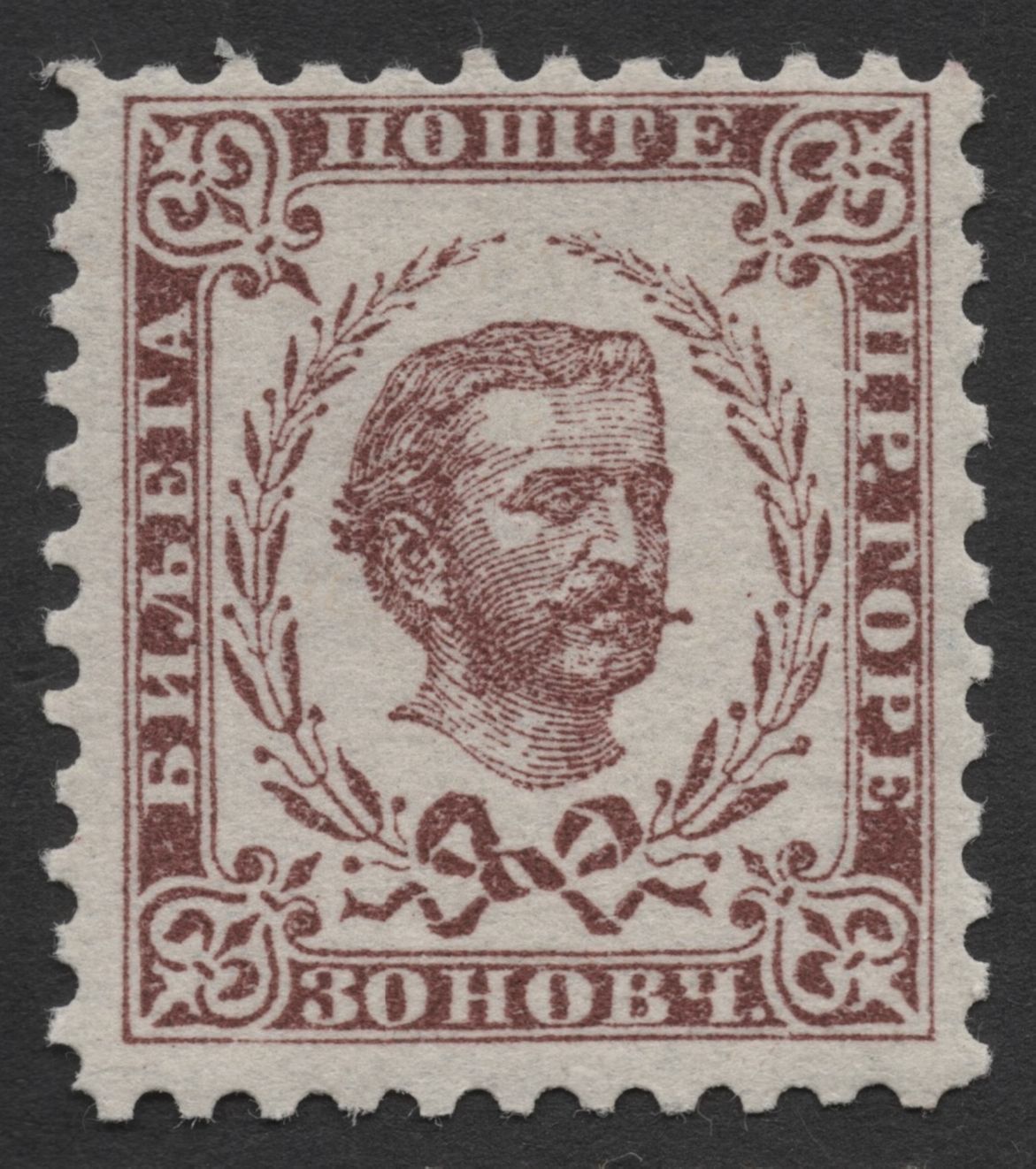 SCG1799 - Montenegro 1874–1893 Prince Nicholas I Definitive Set – Early Portrait Issues