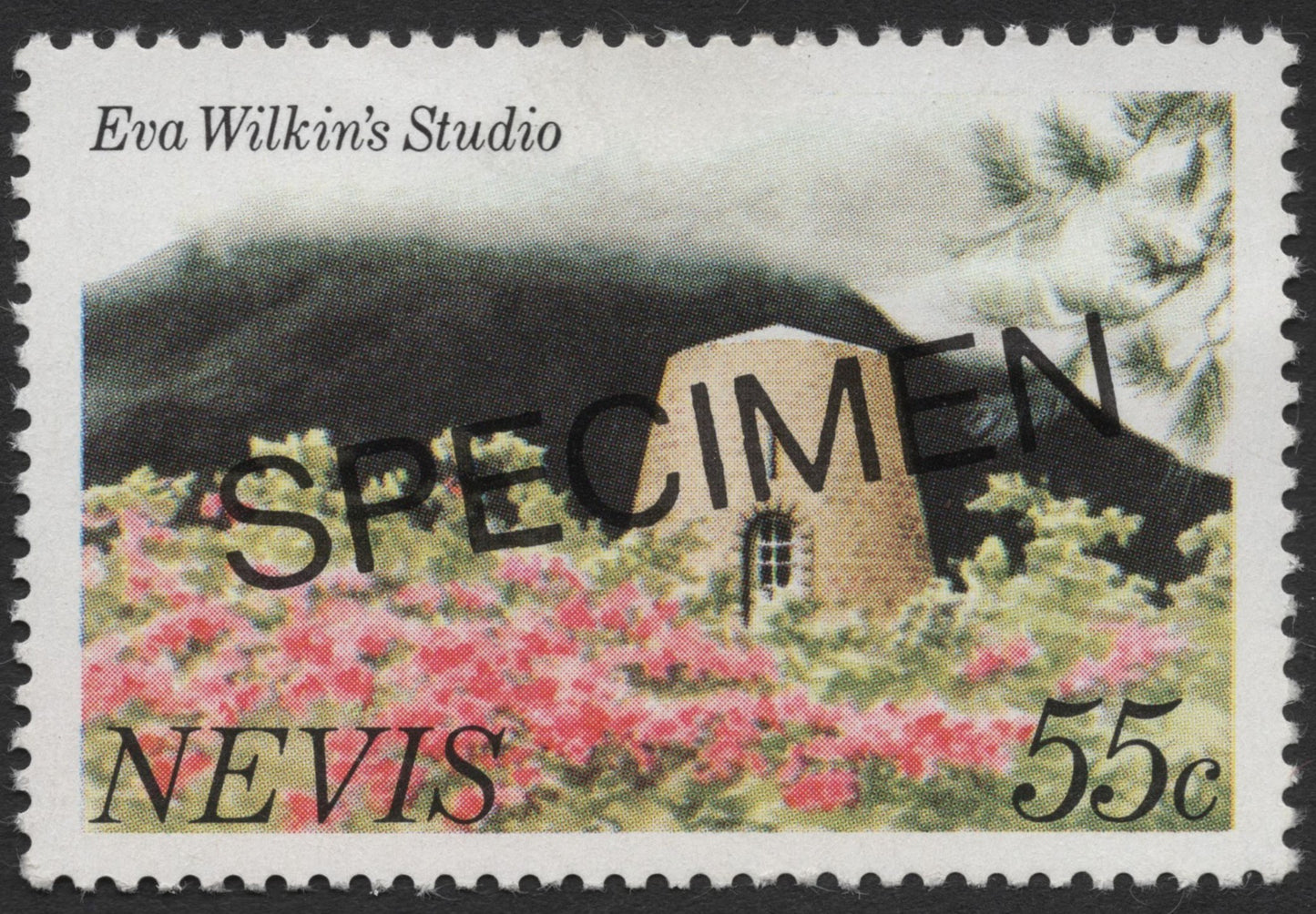 SCG1888 - Caribbean Art Landmark – Eva Wilkin’s Studio on Nevis