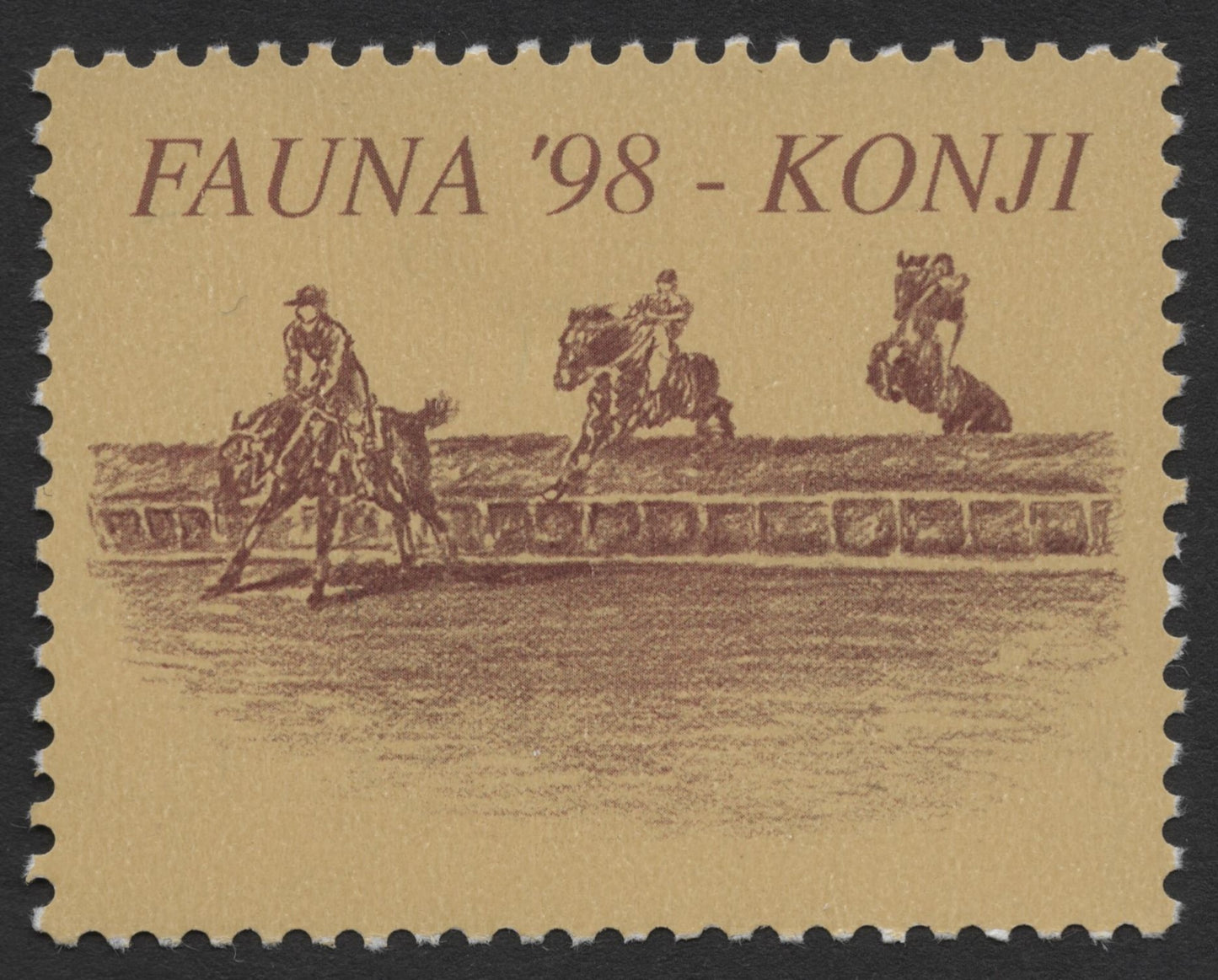 SCG1866 - Yugoslavia 1998 – Fauna '98: Horses (Konji)