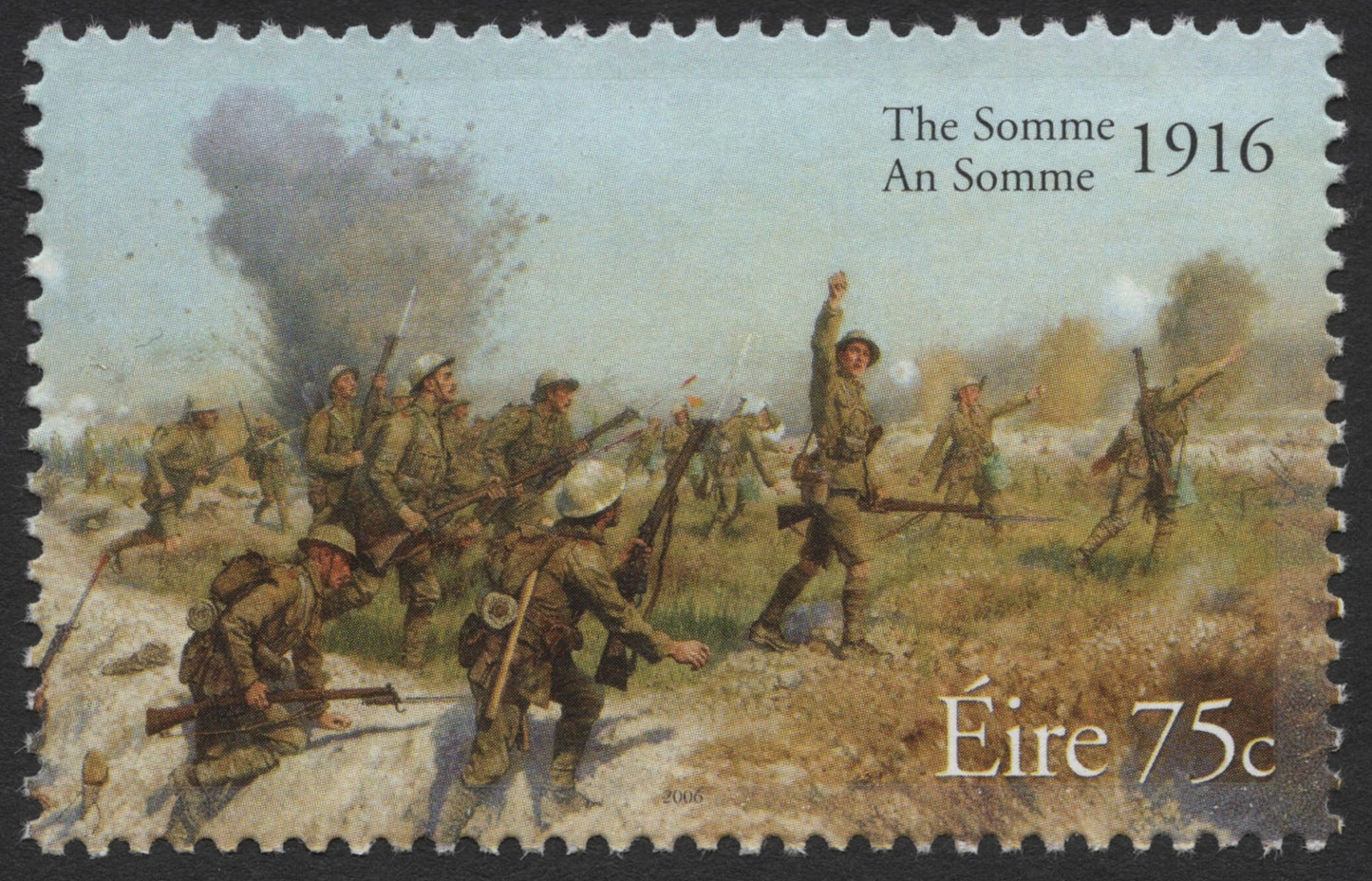 SCG1858 - Ireland 2006 – Battle of the Somme 1916, 75c