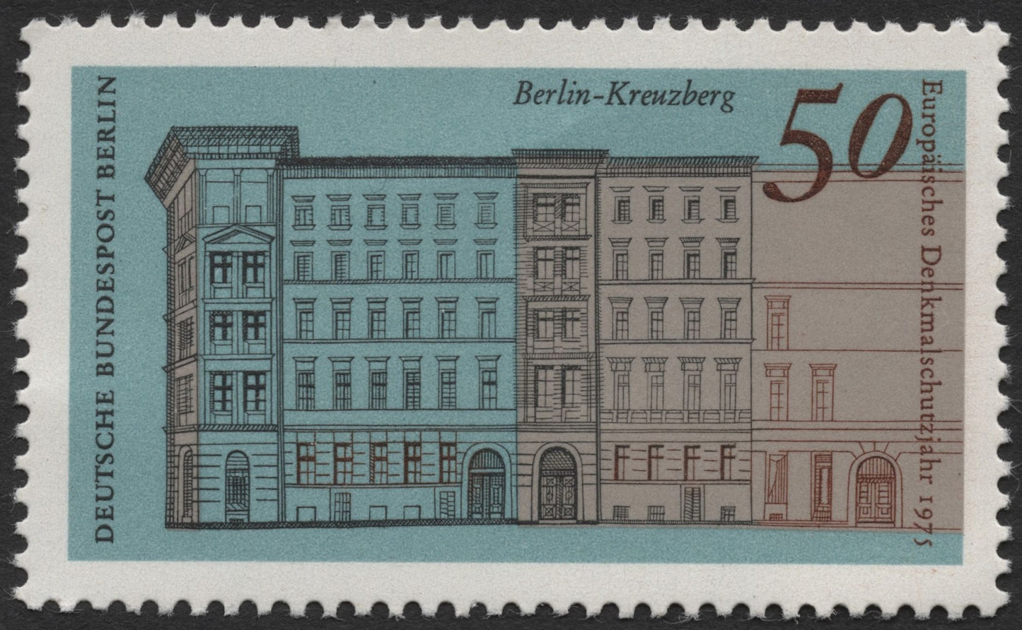 SCG1917 - Berlin-Kreuzberg Historic Buildings – Germany 1975