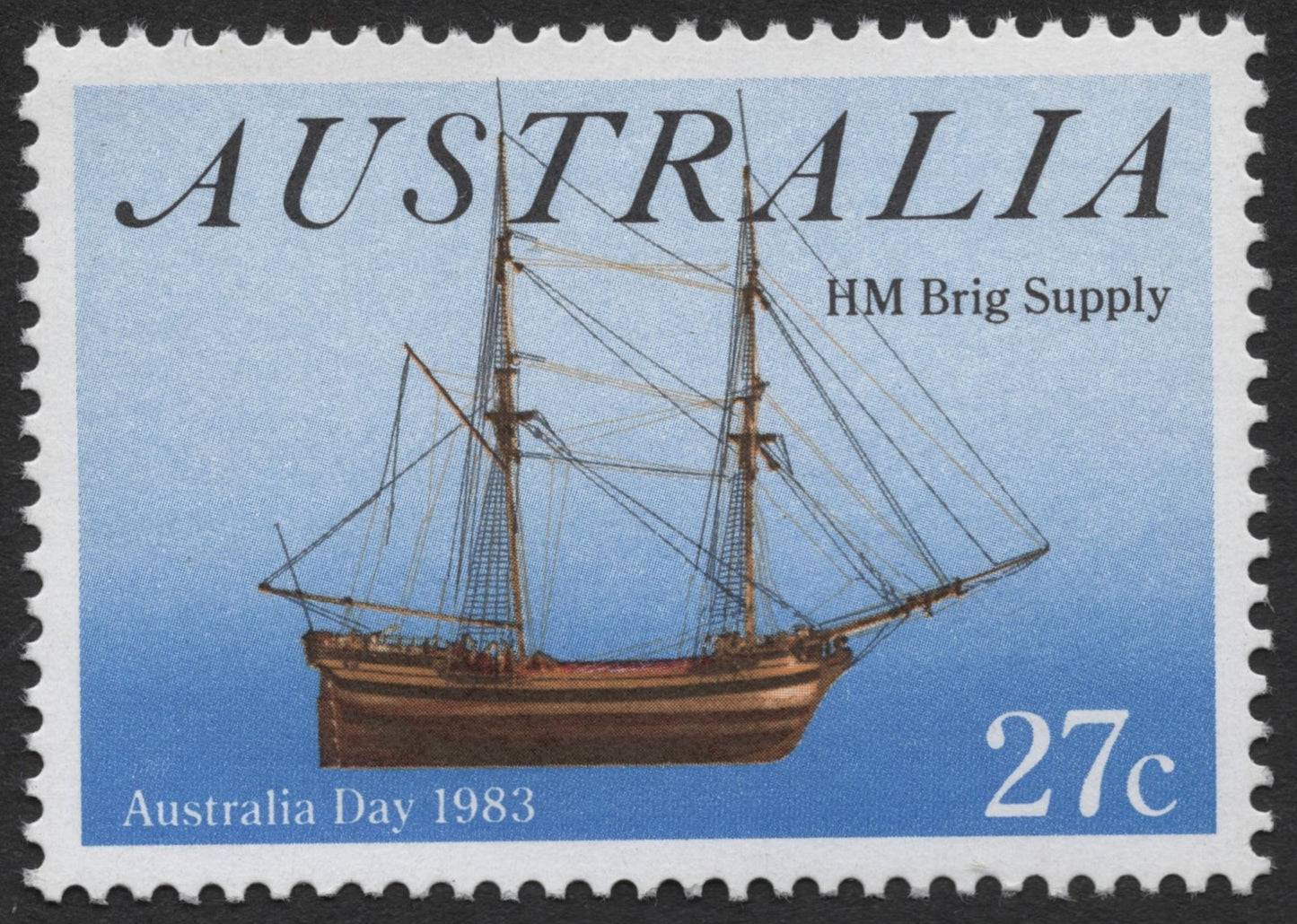 SCG1935 - Australia 1983 HM Brig Supply – Australia Day Issue