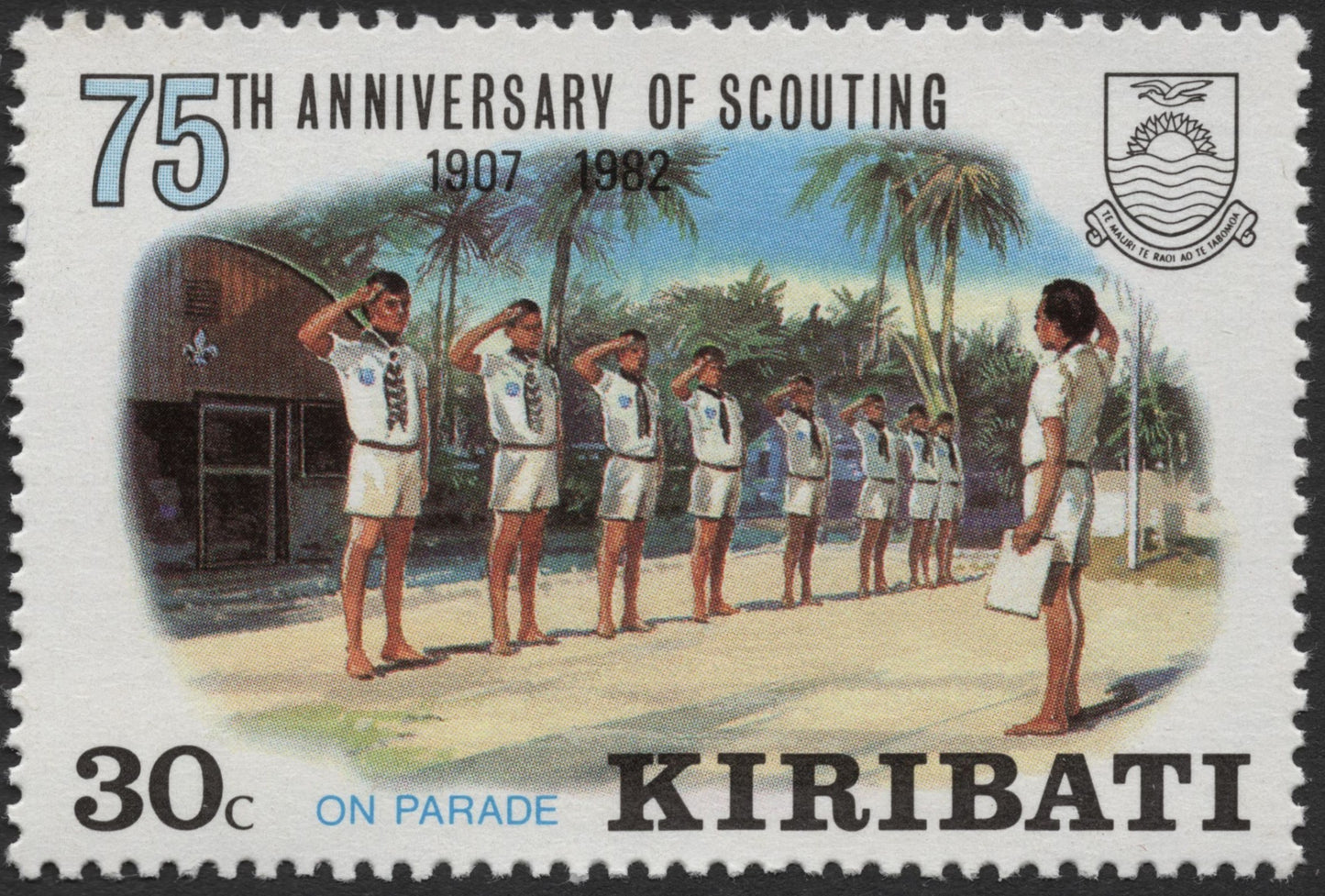 SCG2049 - Kiribati 1982 – 75th Anniversary of Scouting Set