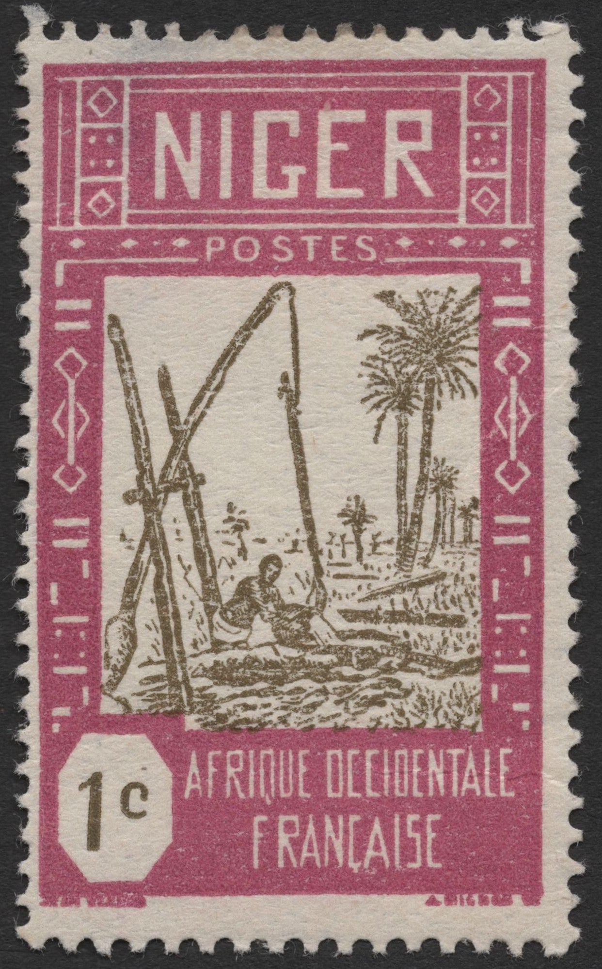SCG2103 - 1930s Niger Shadoof Scene – French West Africa