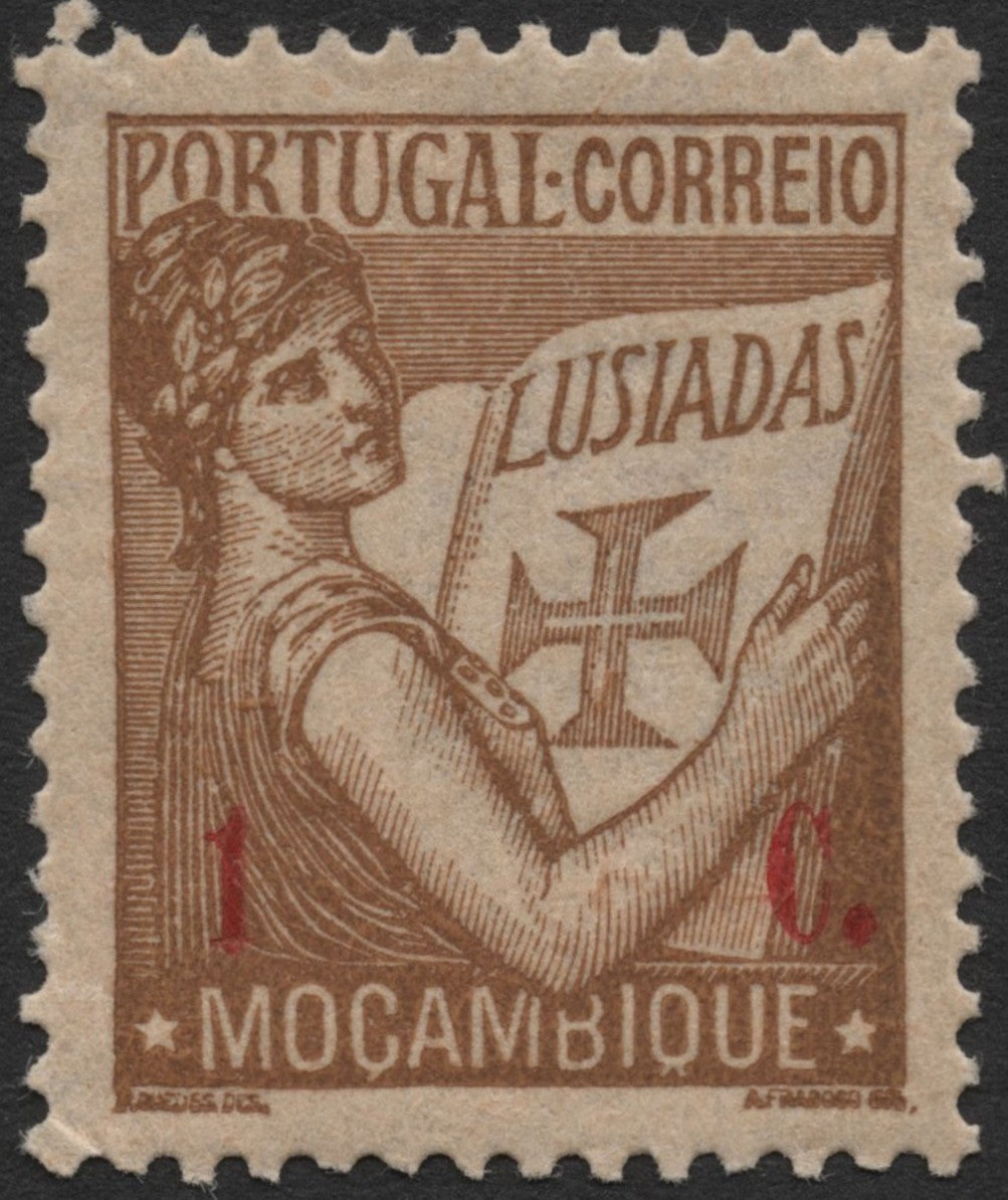 SCG2088 - 1930s Mozambique "Lusiadas" Colonial Stamp – 1c