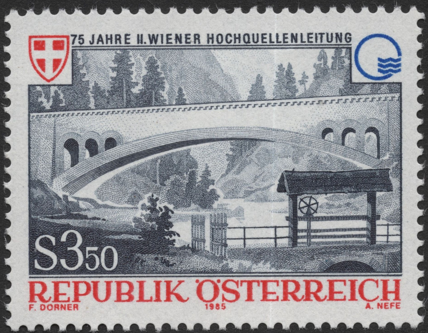 SCG2140 - Austria 1985 – 75 Years of Vienna’s Second Spring Water Main