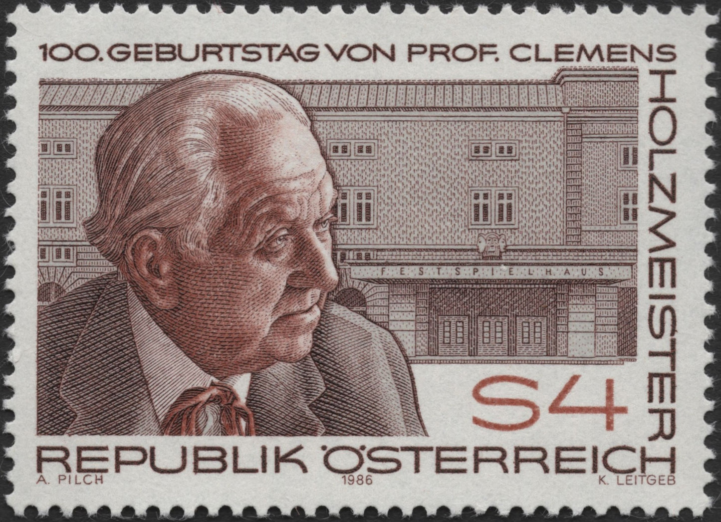 SCG2132 - Austria 1986 – 100th Birthday of Clemens Holzmeister