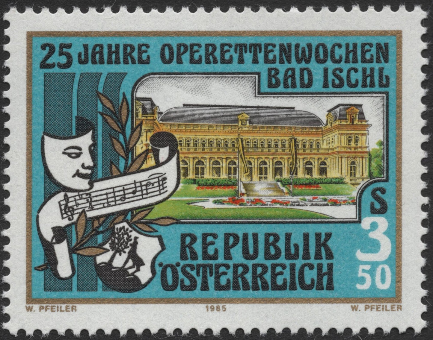 SCG2153 - Austria 1985 – 25 Years of Operetta Weeks, Bad Ischl