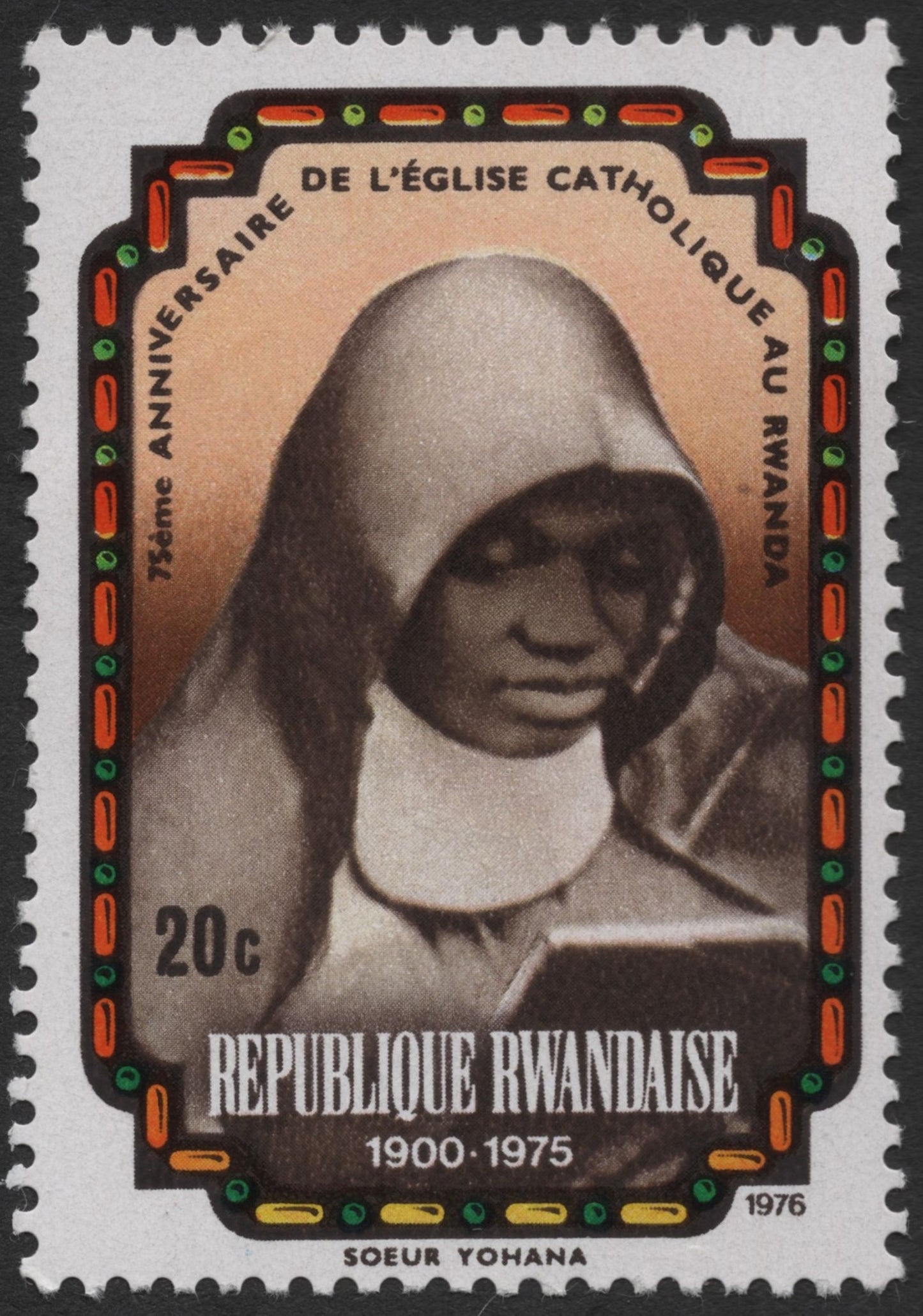 SCG2243 - Rwanda 1976 – Sister Yohana, 75th Anniversary of Catholic Church