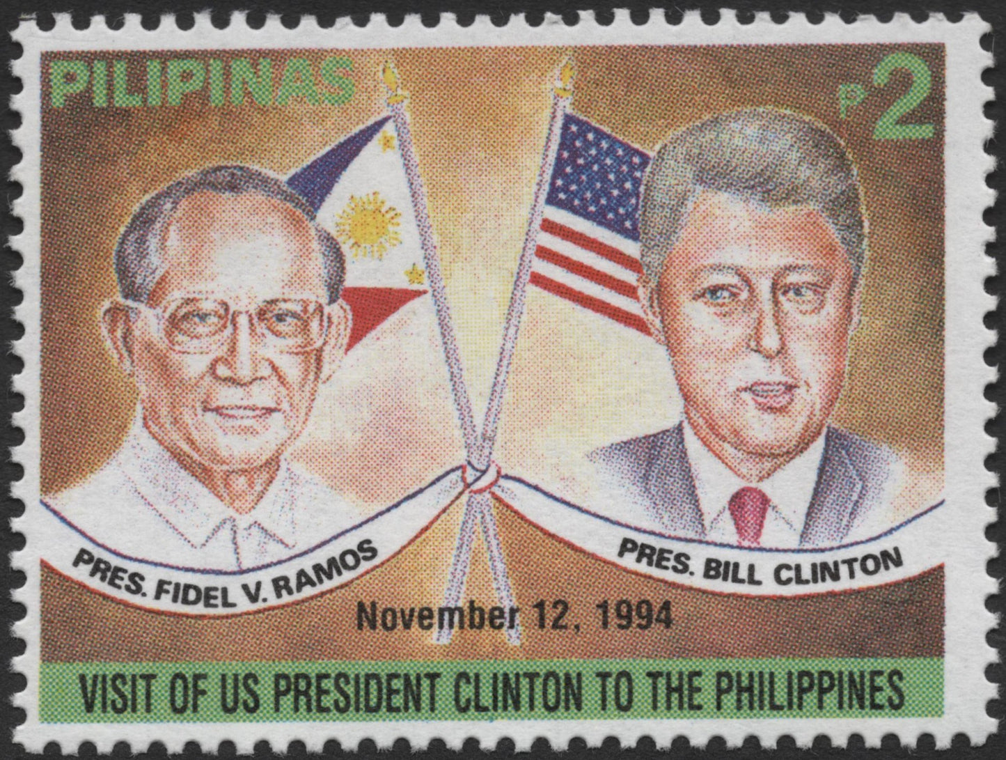 SCG2294 - Philippines 1994 – Visit of US President Clinton
