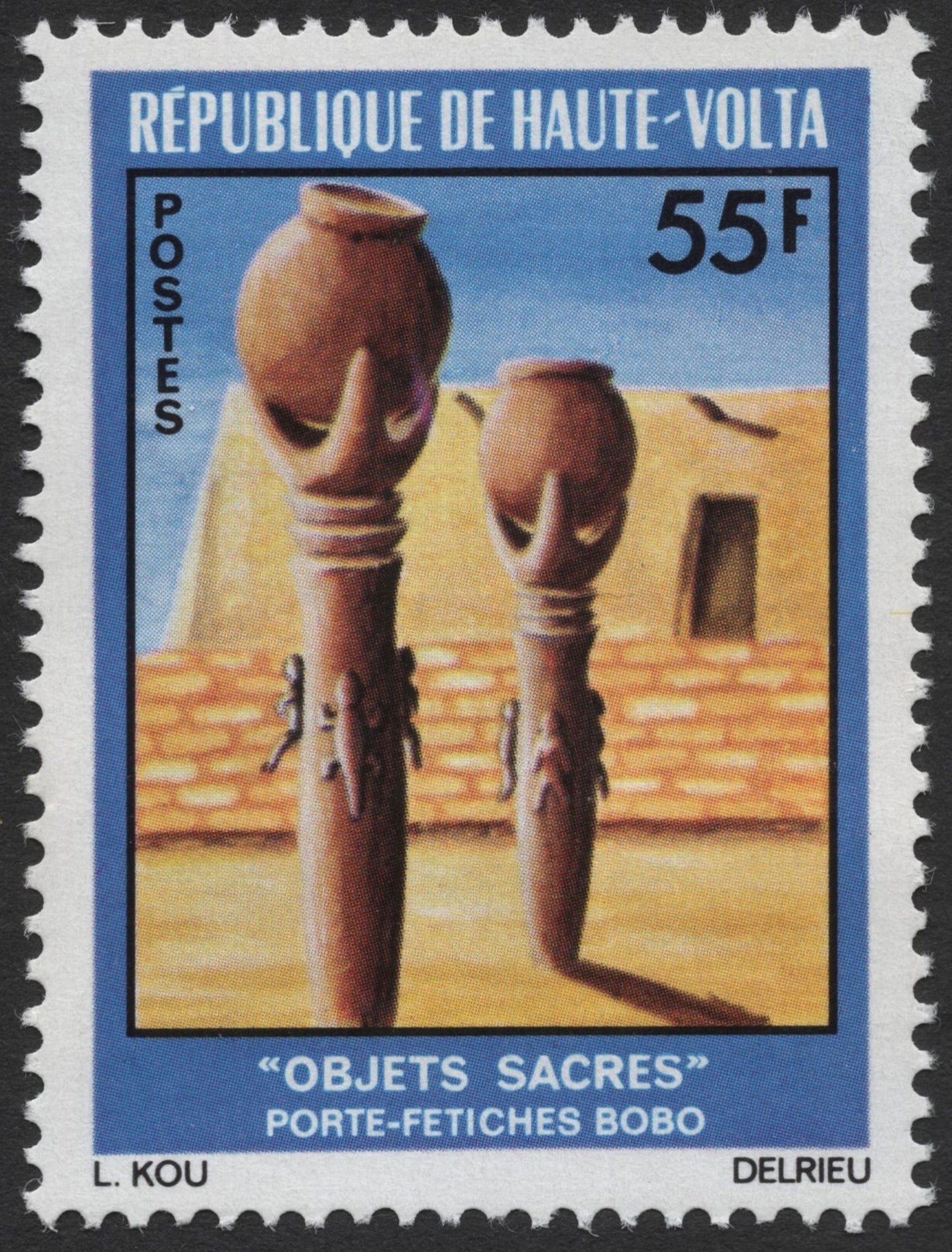 SCG2251 - Haute-Volta 1970s Sacred Objects – Bobo Fetish Holders