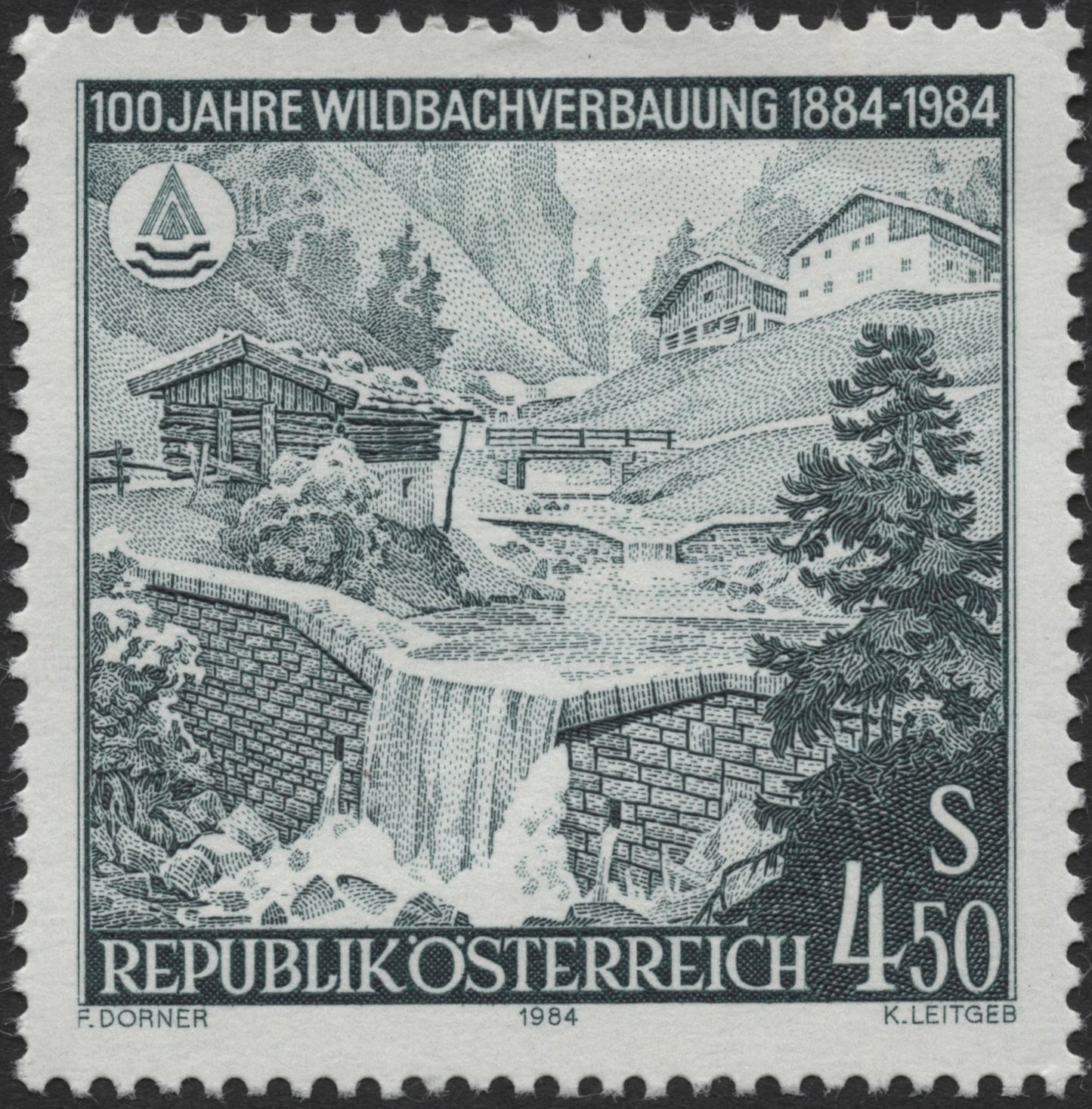 SCG2352 - Austria 1984 – 100 Years of Torrent and Avalanche Control