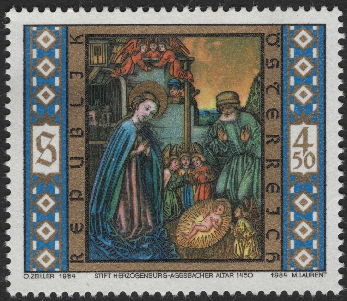 SCG2333 - Austria 1984 Nativity – Aggsbach Altar