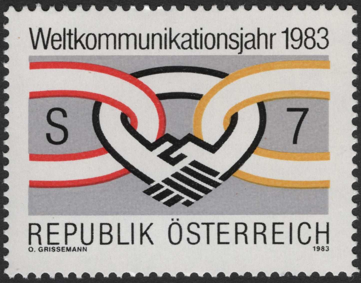 SCG2334 - Austria 1983 World Communications Year Stamp