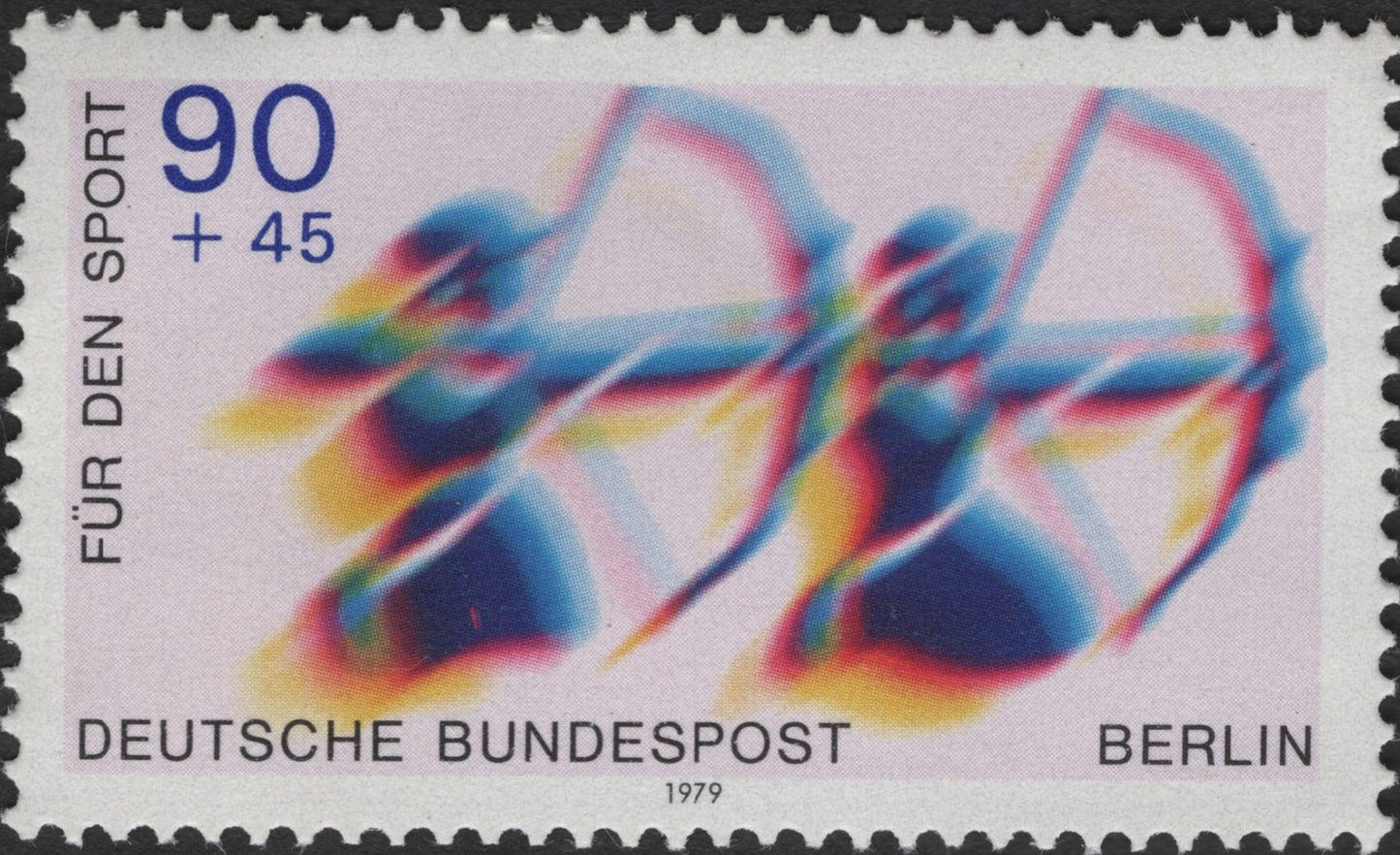 SCG2467 - Germany 1979 Archery Sport Semi-Postal Stamp