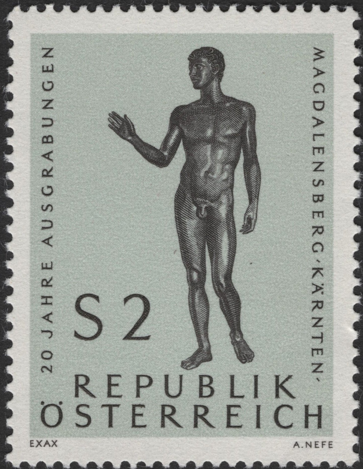 SCG2683 - Austria 1982 Magdalensberg Archaeological Anniversary Stamp (S2)