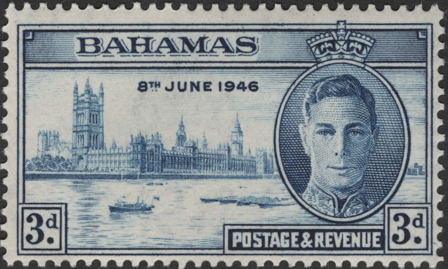 SCG2695 - 1946 Bahamas Victory Issue – King George VI and Westminster