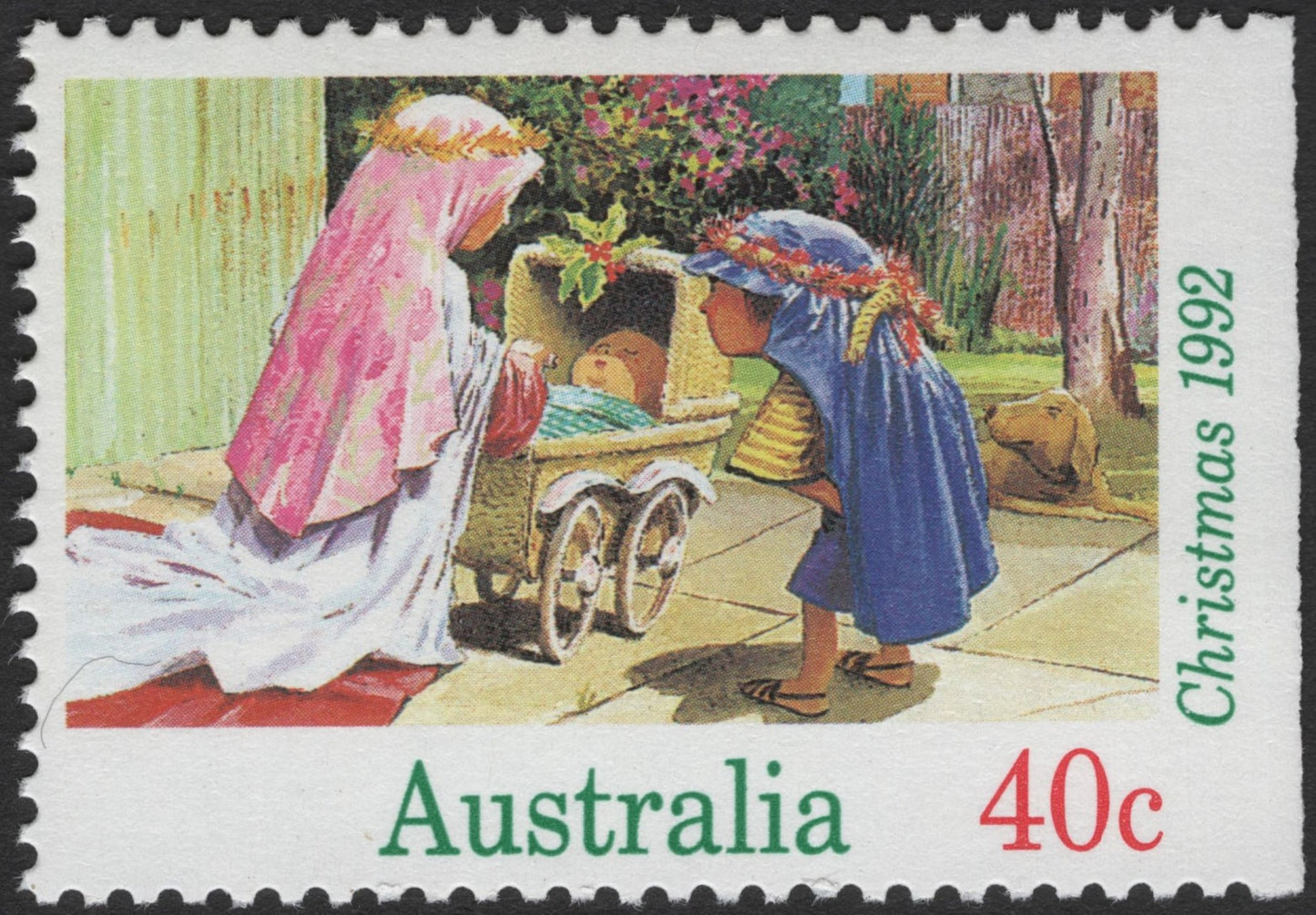 SCG2741 - Australia 1992 Christmas Stamp – Children’s Nativity Scene