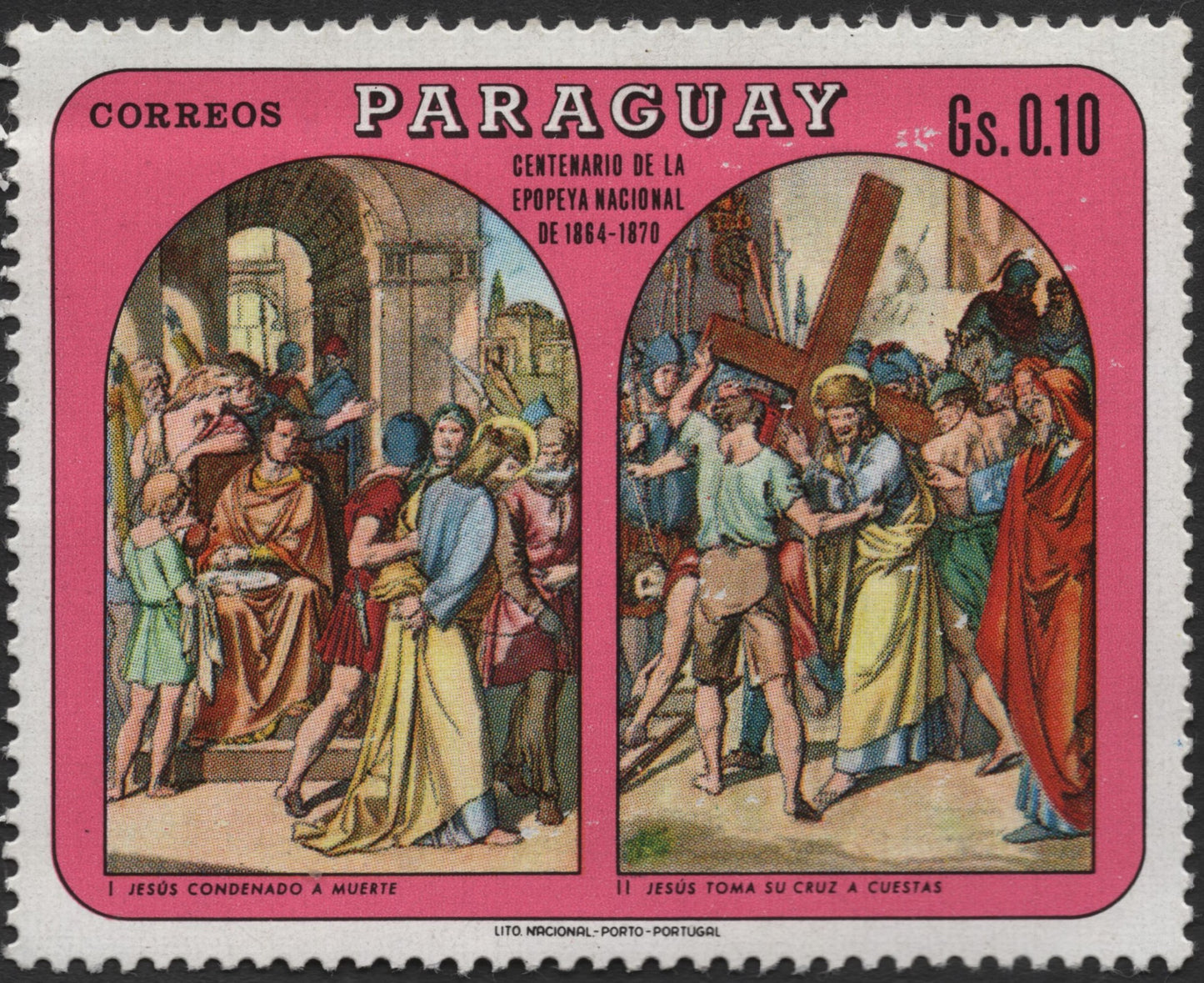 SCG2779 - Paraguay 1970 – Passion of Christ: Centennial of the National Epic