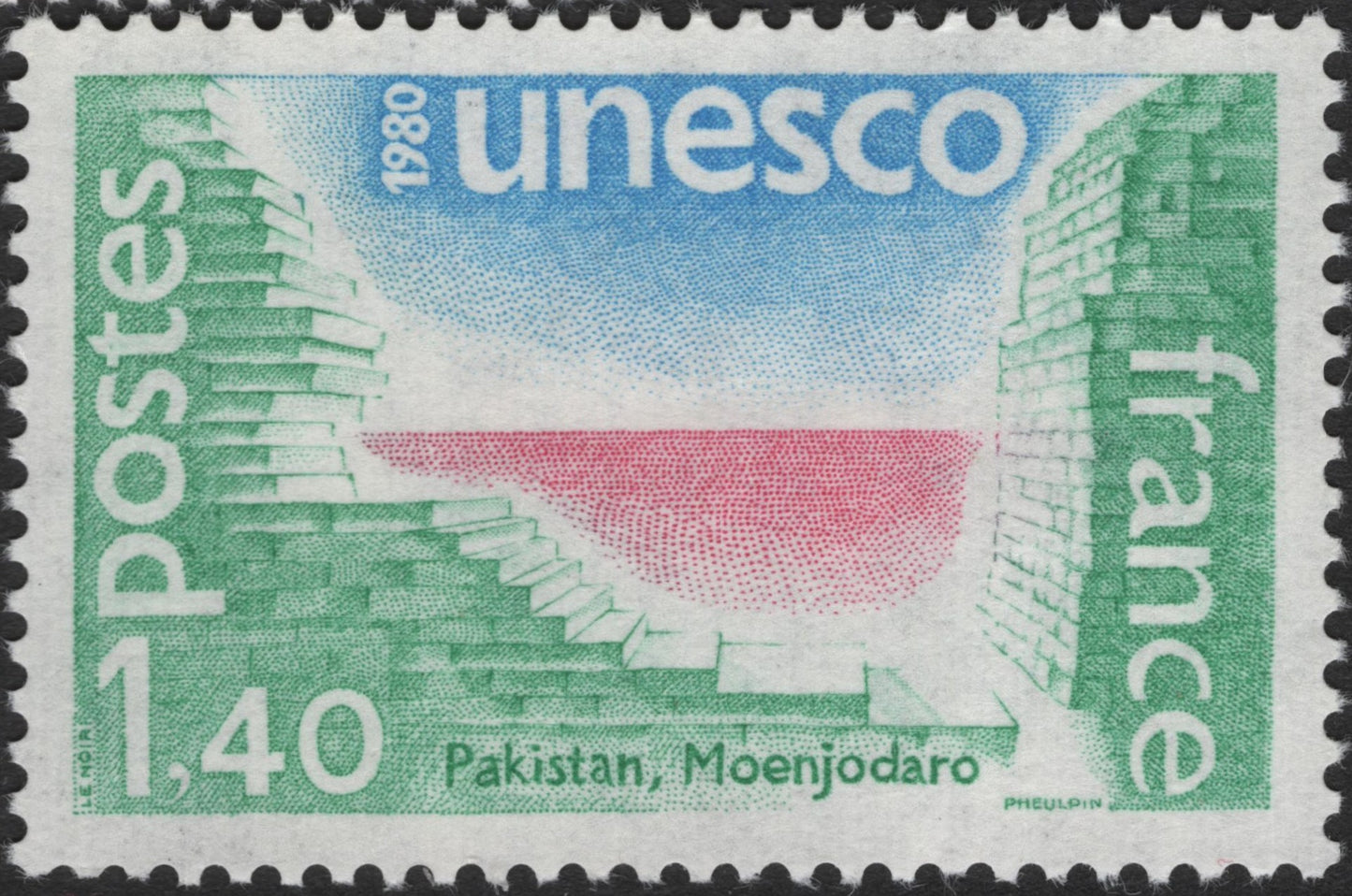 SCG2852 - 1980 France UNESCO World Heritage Sites Series