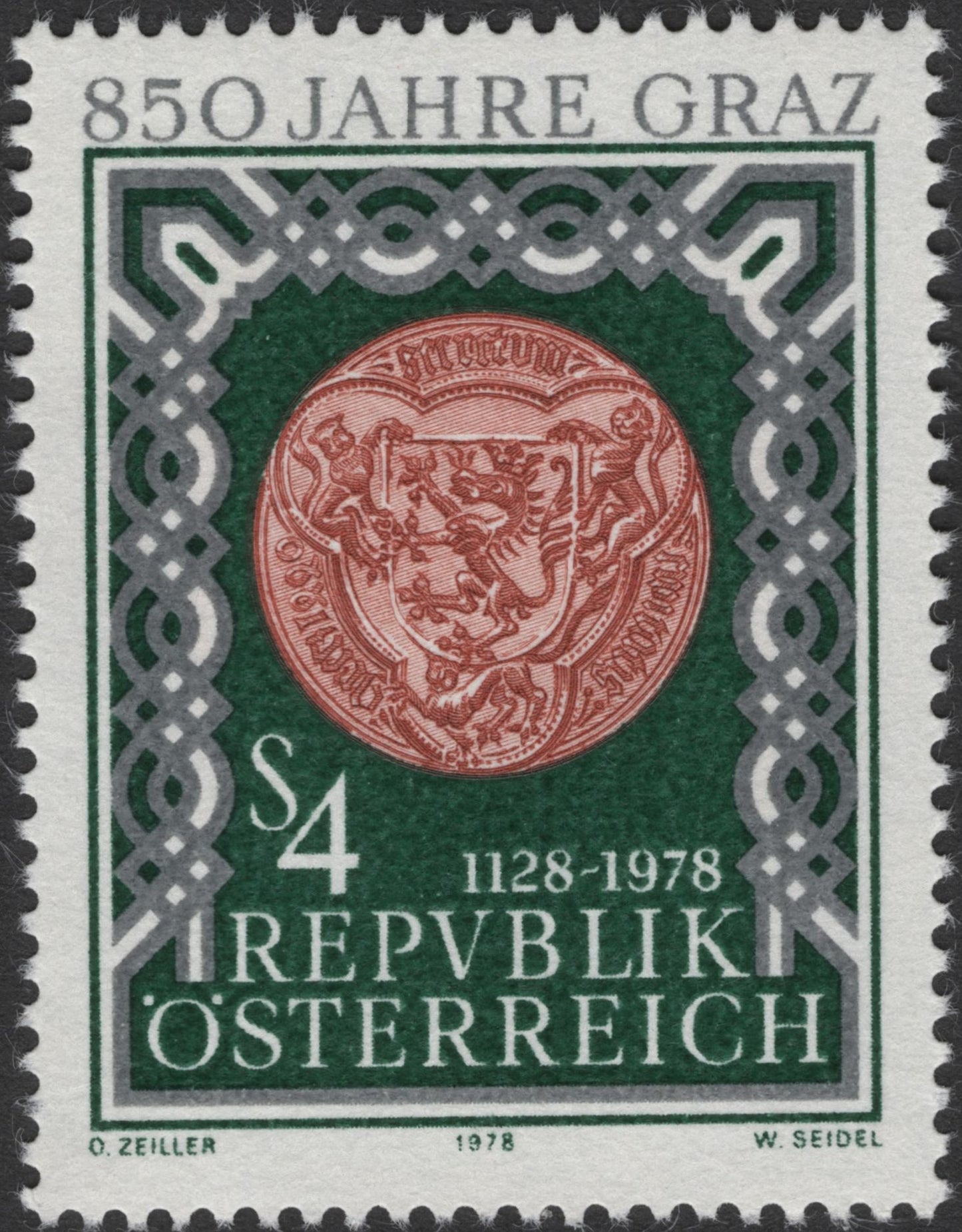 SCG2873 - Austria 1978 – 850 Years of Graz Commemorative Stamp