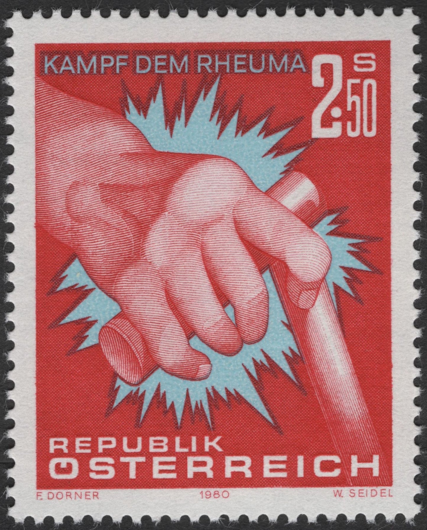 SCG2878 - Austria 1980 – Fight Against Rheumatism Stamp