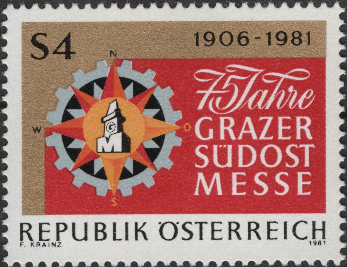 SCG2857 - Austria 1981 – 75 Years of Graz Southeast Fair (Grazer Südost-Messe)