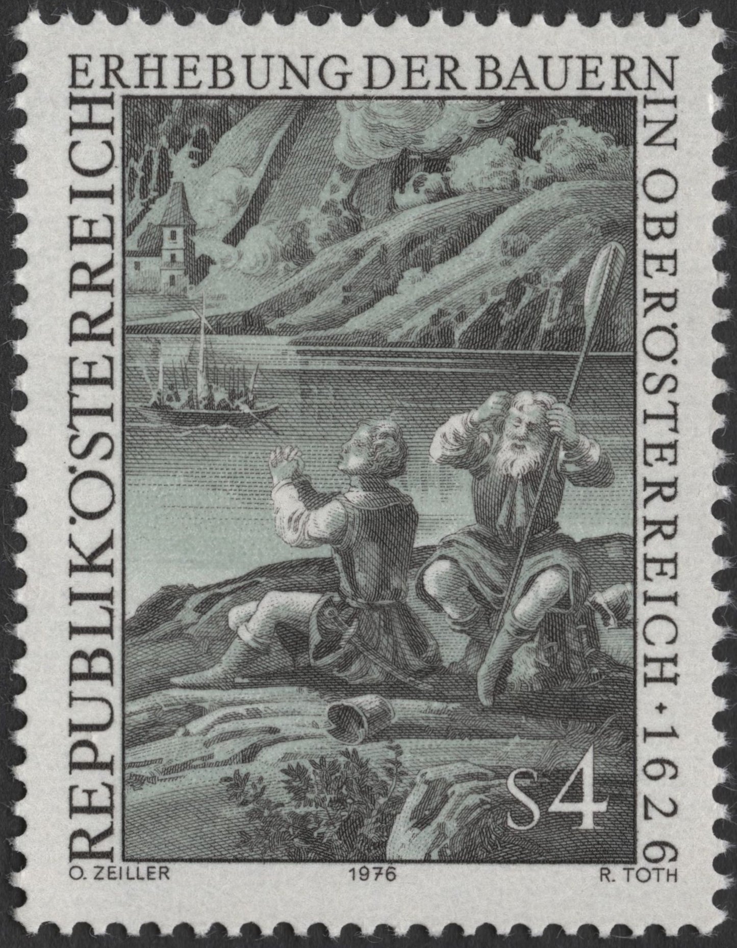 SCG2862 - Austria 1976 – Peasants' Uprising in Upper Austria (1626)