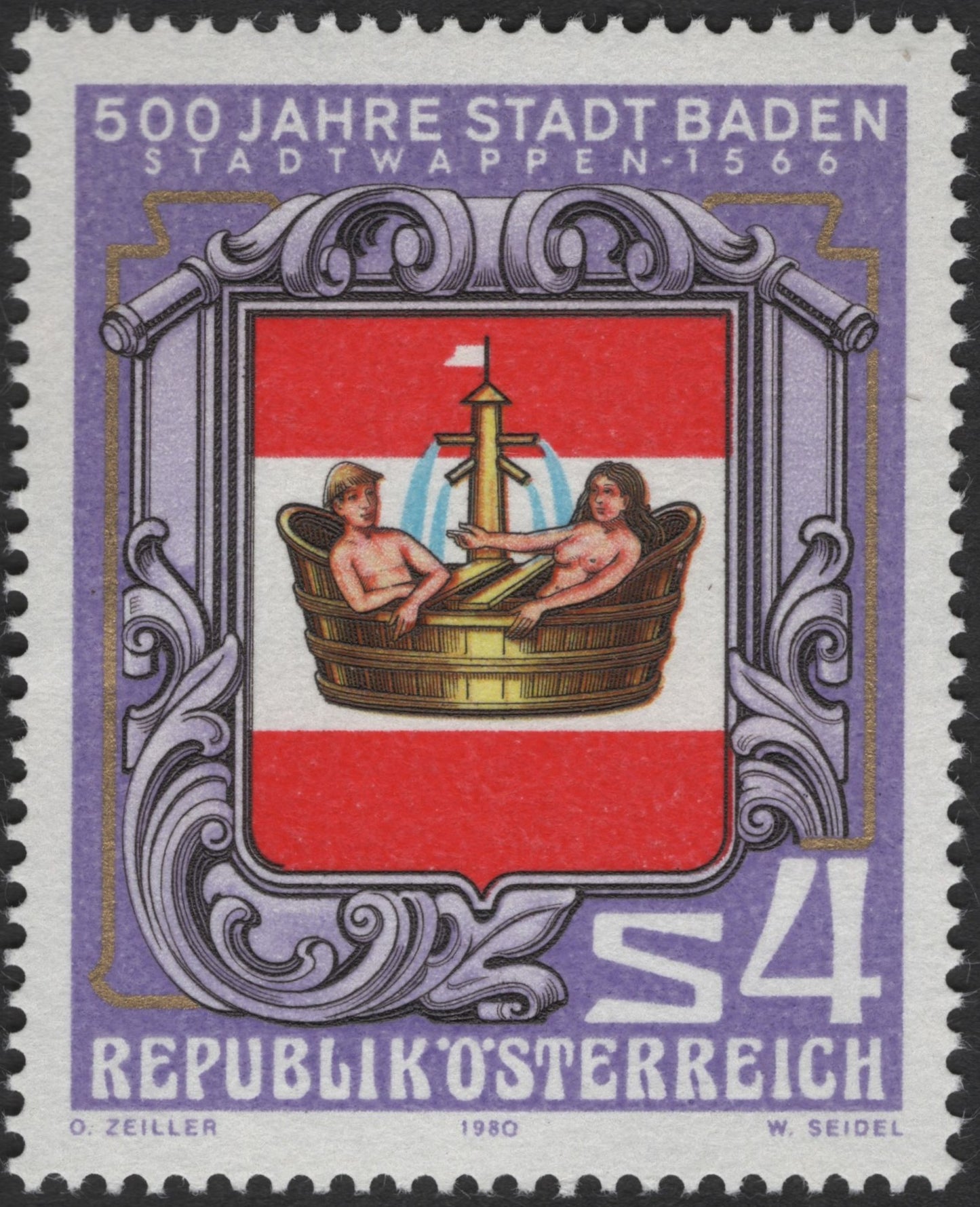 SCG2896 - Austria 1980 – 500 Years of the City of Baden